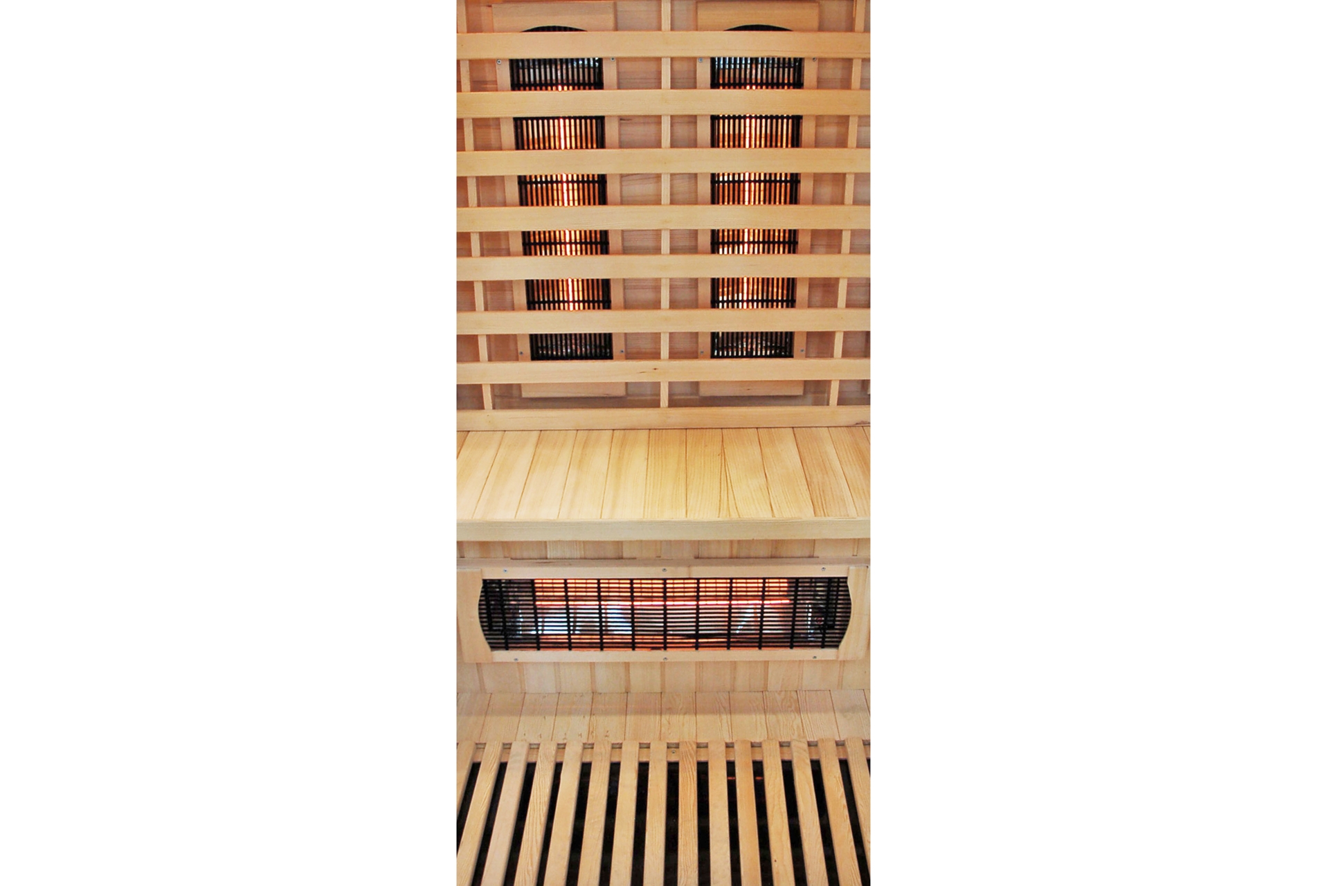Sauna infrared DH2 White z koloroterapią - biała - dla 2 osób Sauna infrared DH2 White z koloroterapią