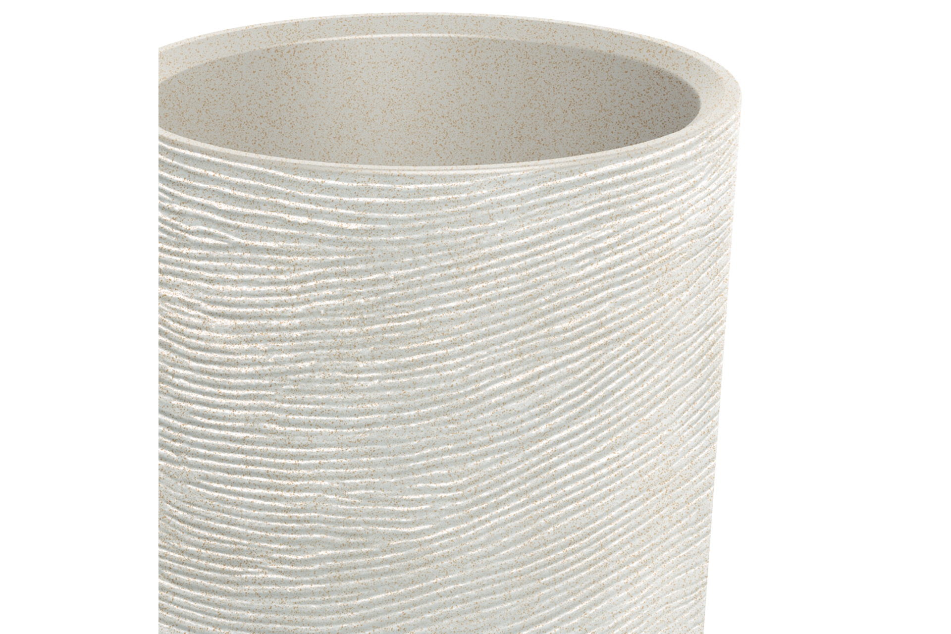 Donica ogrodowa Tubra Round Slim High Sand 20 l