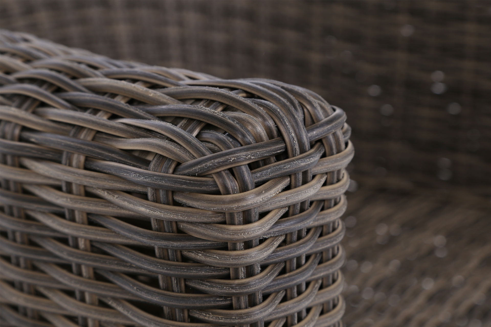 Meble ogrodowe technorattanowe Modena Silk Grey / Melange