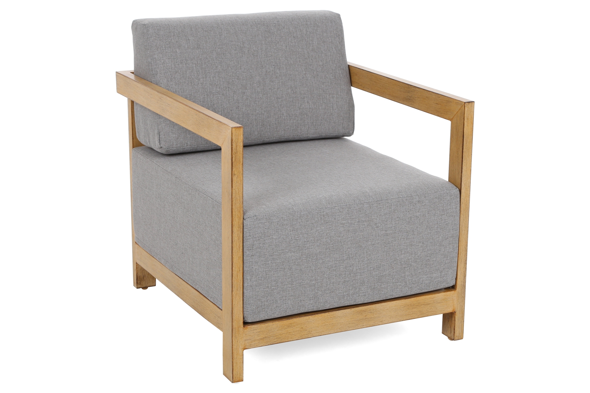 Meble ogrodowe aluminiowe Lyon Teak / Fog Grey