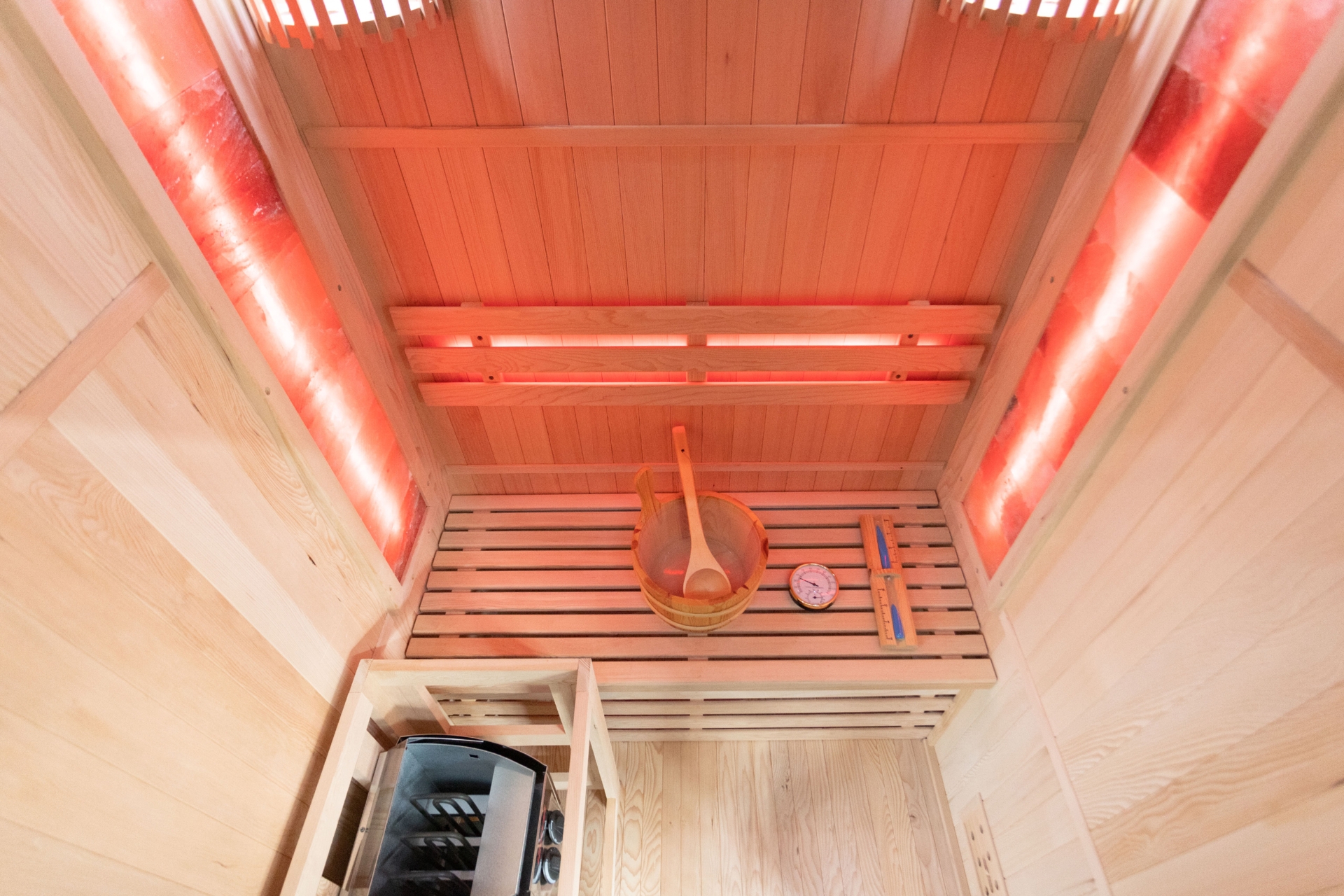 Sauna fińska Nordum Solea 3-osobowa brązowa