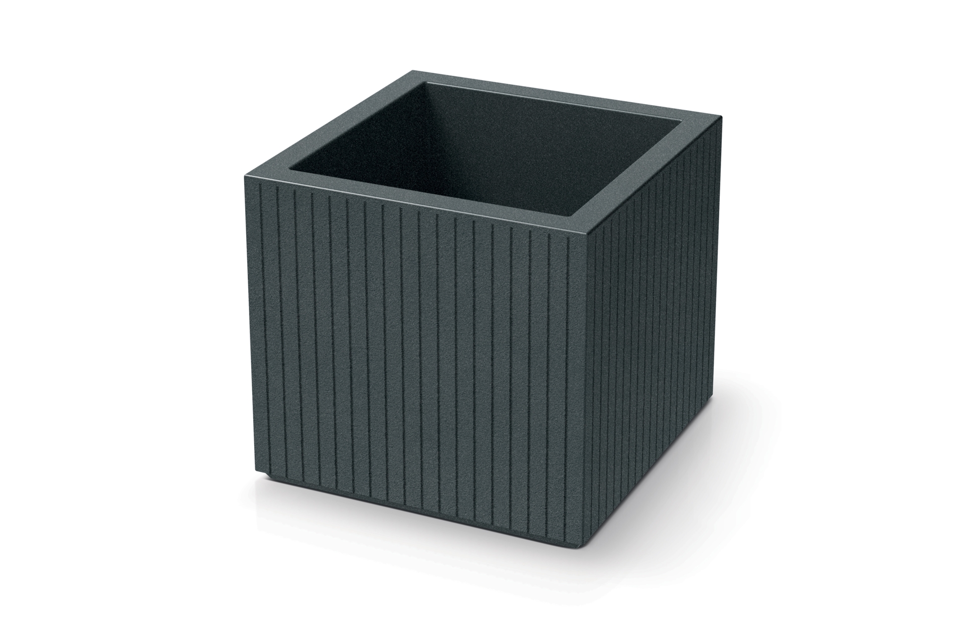 Donica ogrodowa Coro Square Graphite 24 l