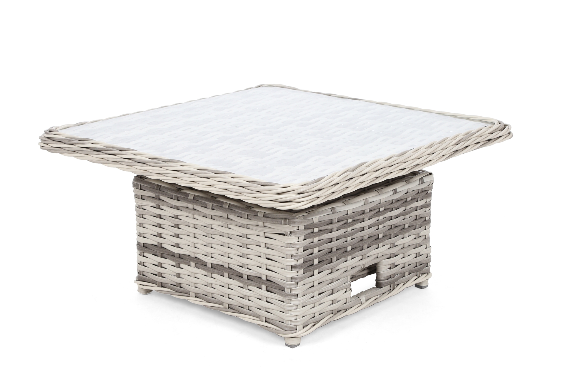 Narożny zestaw mebli ogrodowych Foggia Basic Light Grey / Grey