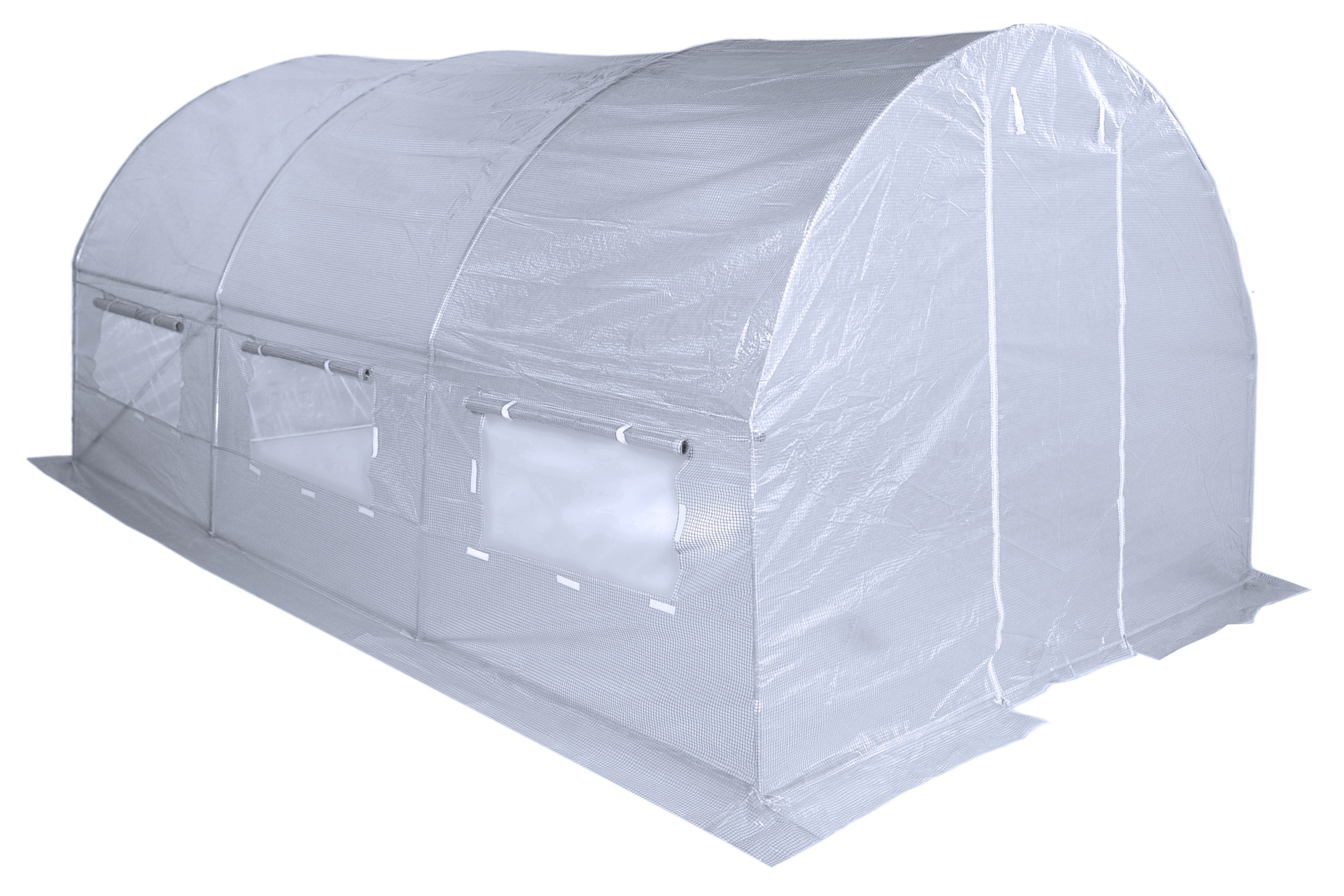 Folia na stelaż tunelu ogrodowego 250 x 400 cm biała