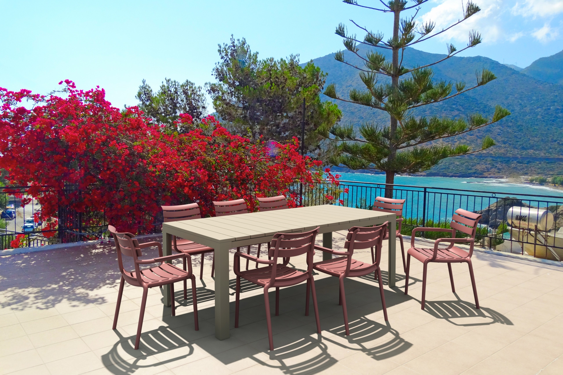 Krzesło Siesta Paris czarne z polipropylenu Krzesło Siesta Paris Black