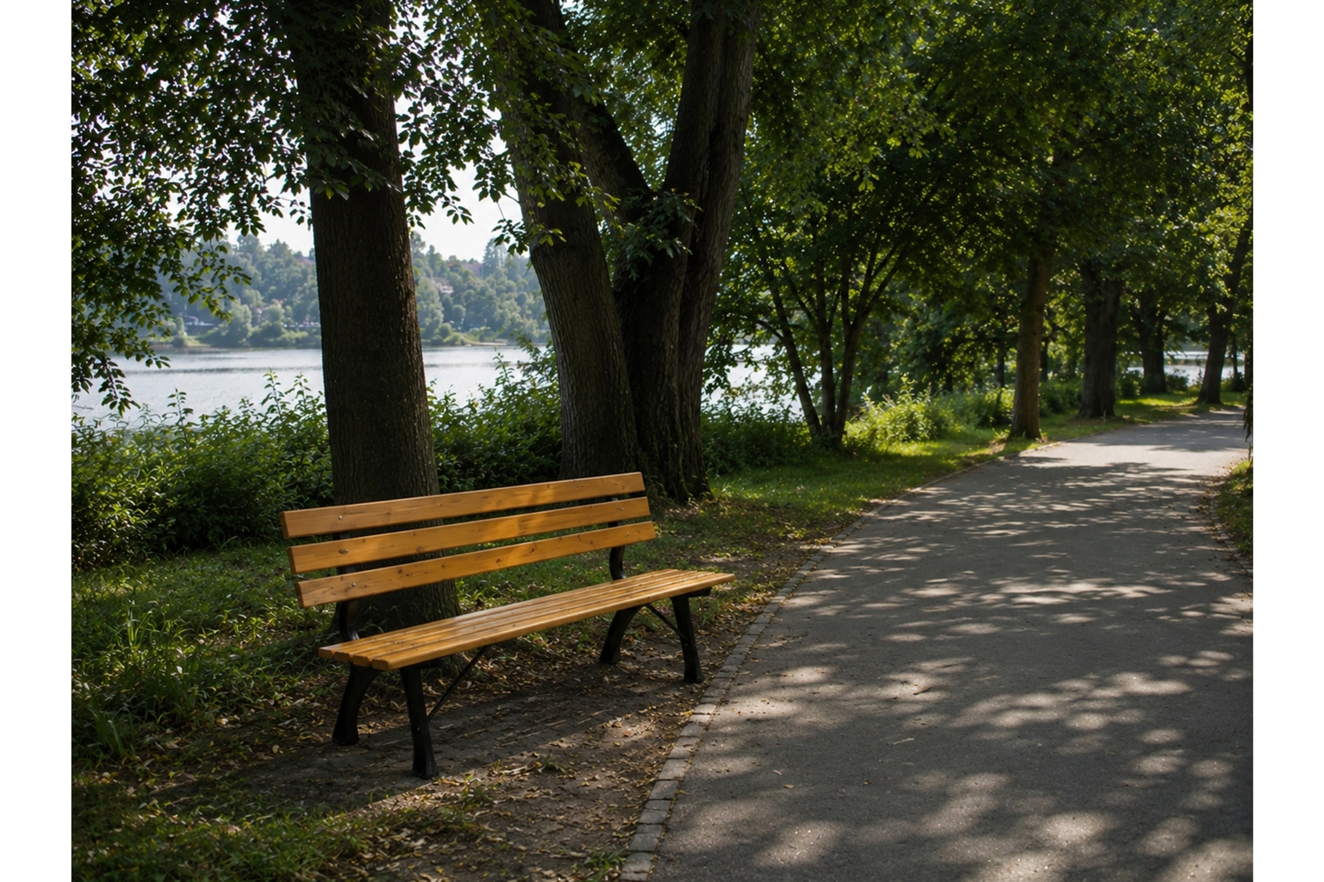 Ławka ogrodowa drewniana Forest