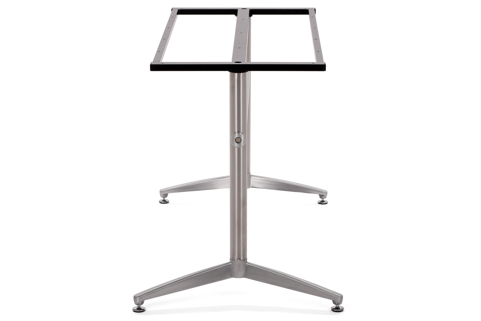 Podstawa do stołu pod duży blat - idealny pod stoły bankietowe Podstawa do stołu stalowa H-42 INOX