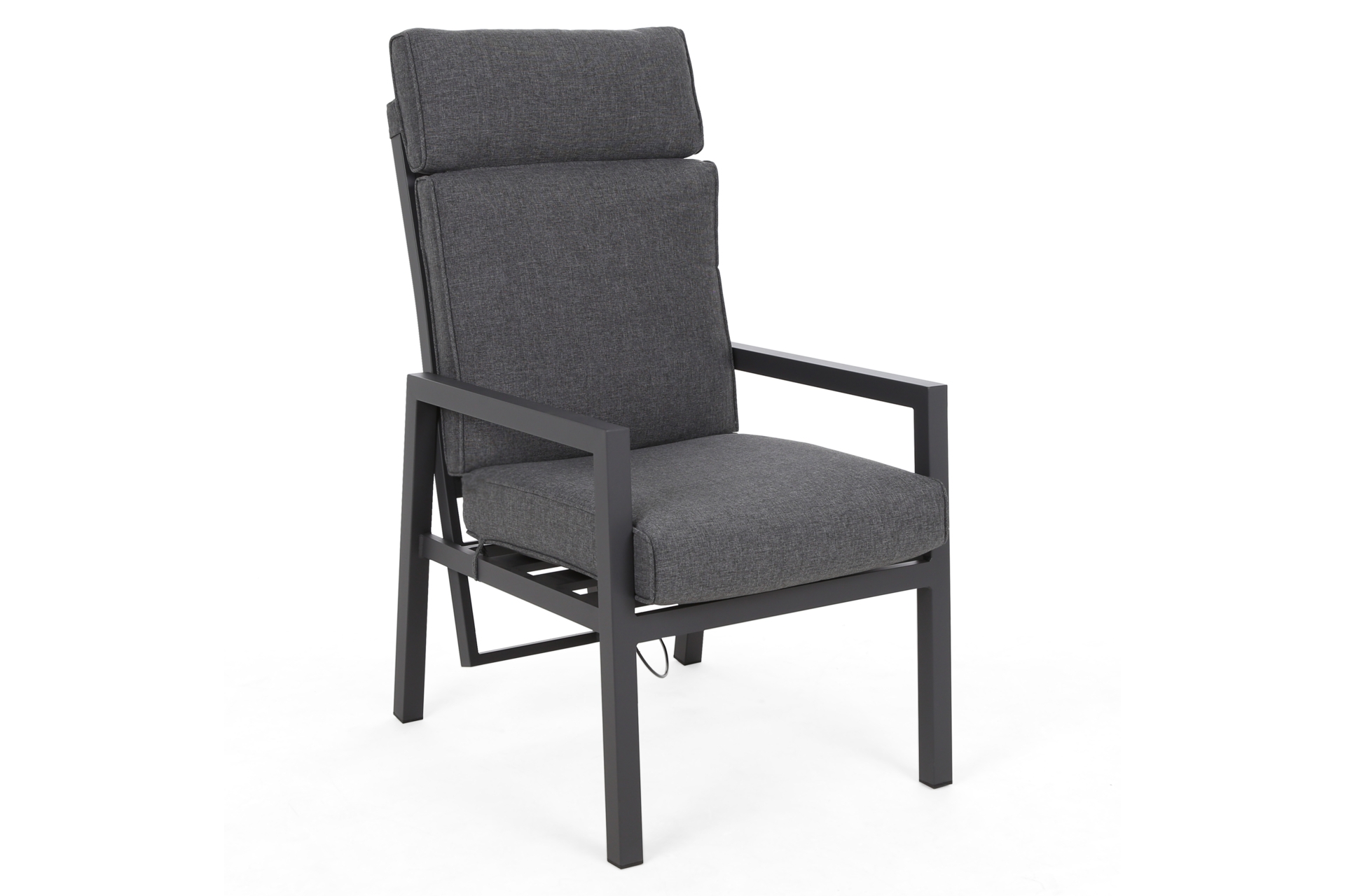 Meble ogrodowe aluminiowe Morton Dark Grey / Grey Melange