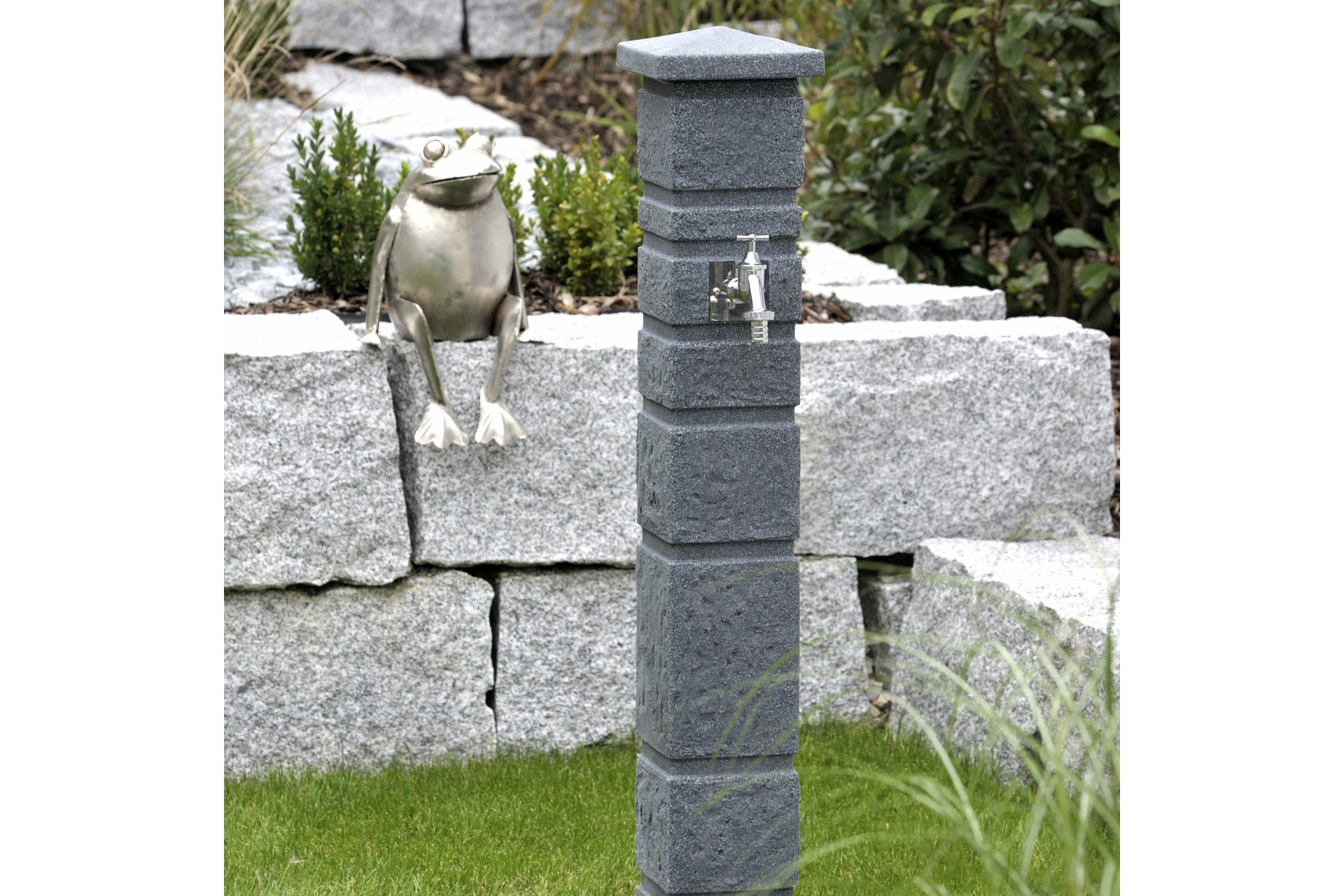 Punkt poboru wody MPI Romana czarny granit