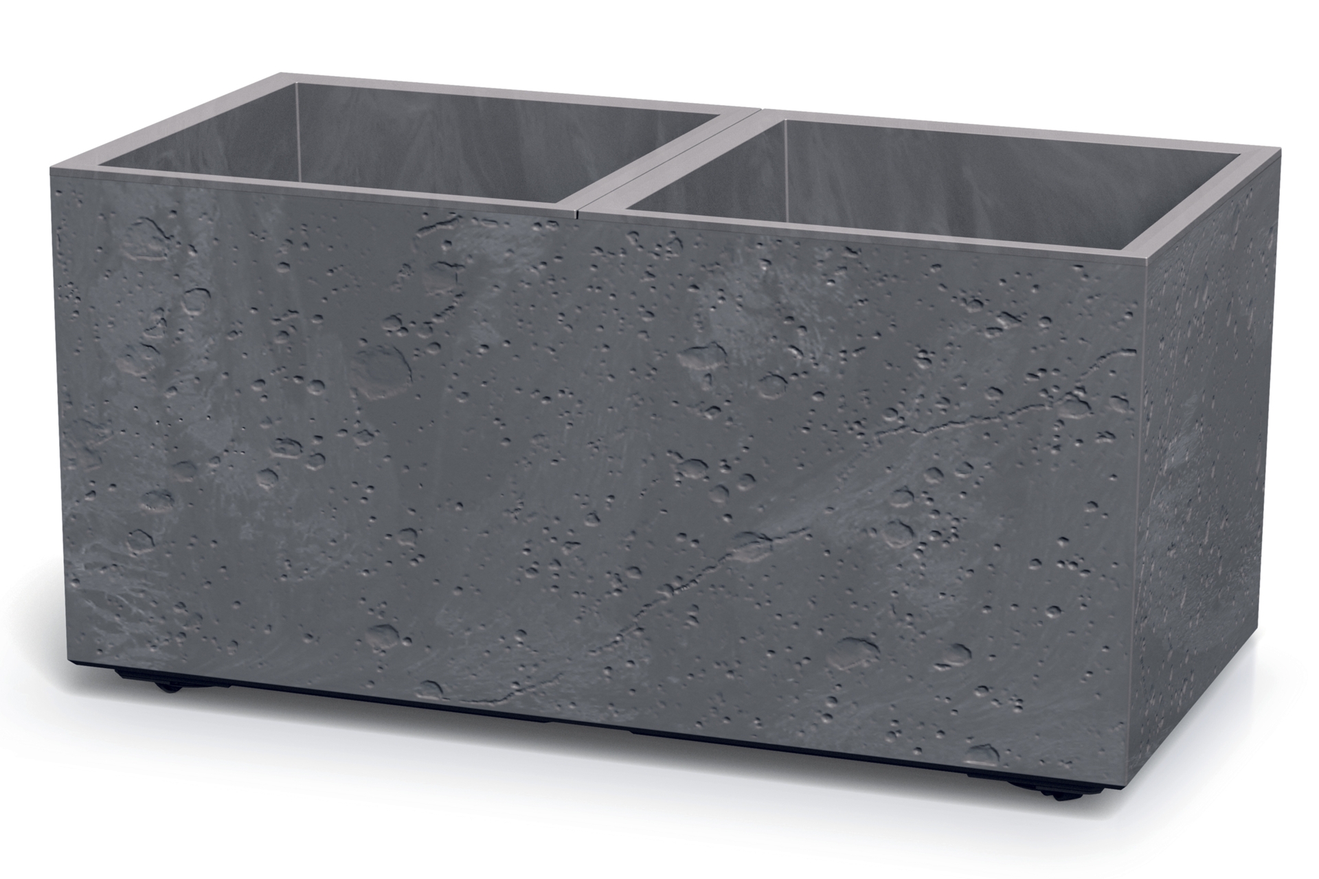 Donica ogrodowa Sierra Case Beton Effect Marengo 63 l