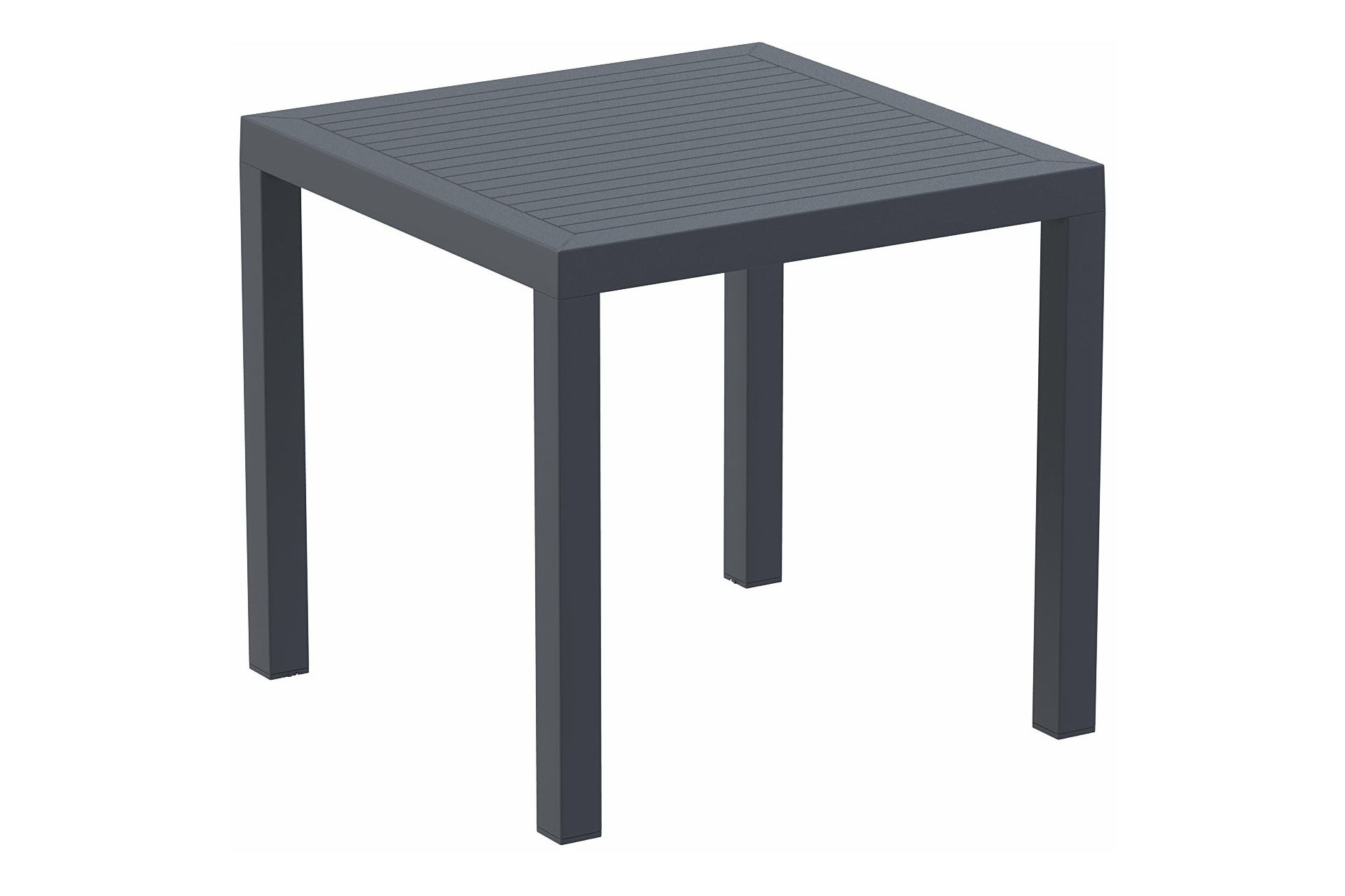 Stół Siesta Ares 80 cm Dark Grey