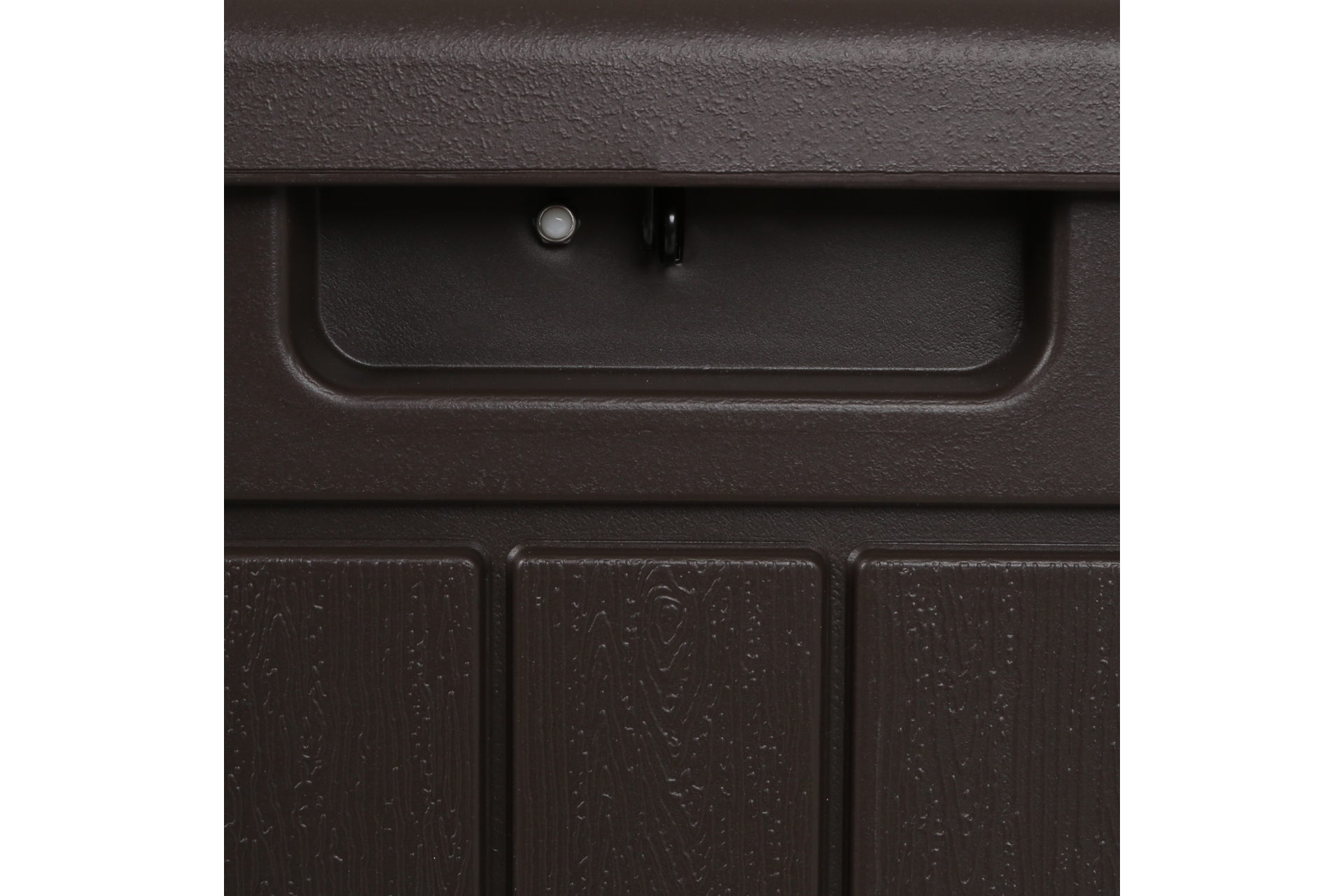 Skrzynia ogrodowa wzmocniona Orebro 984 l Brown