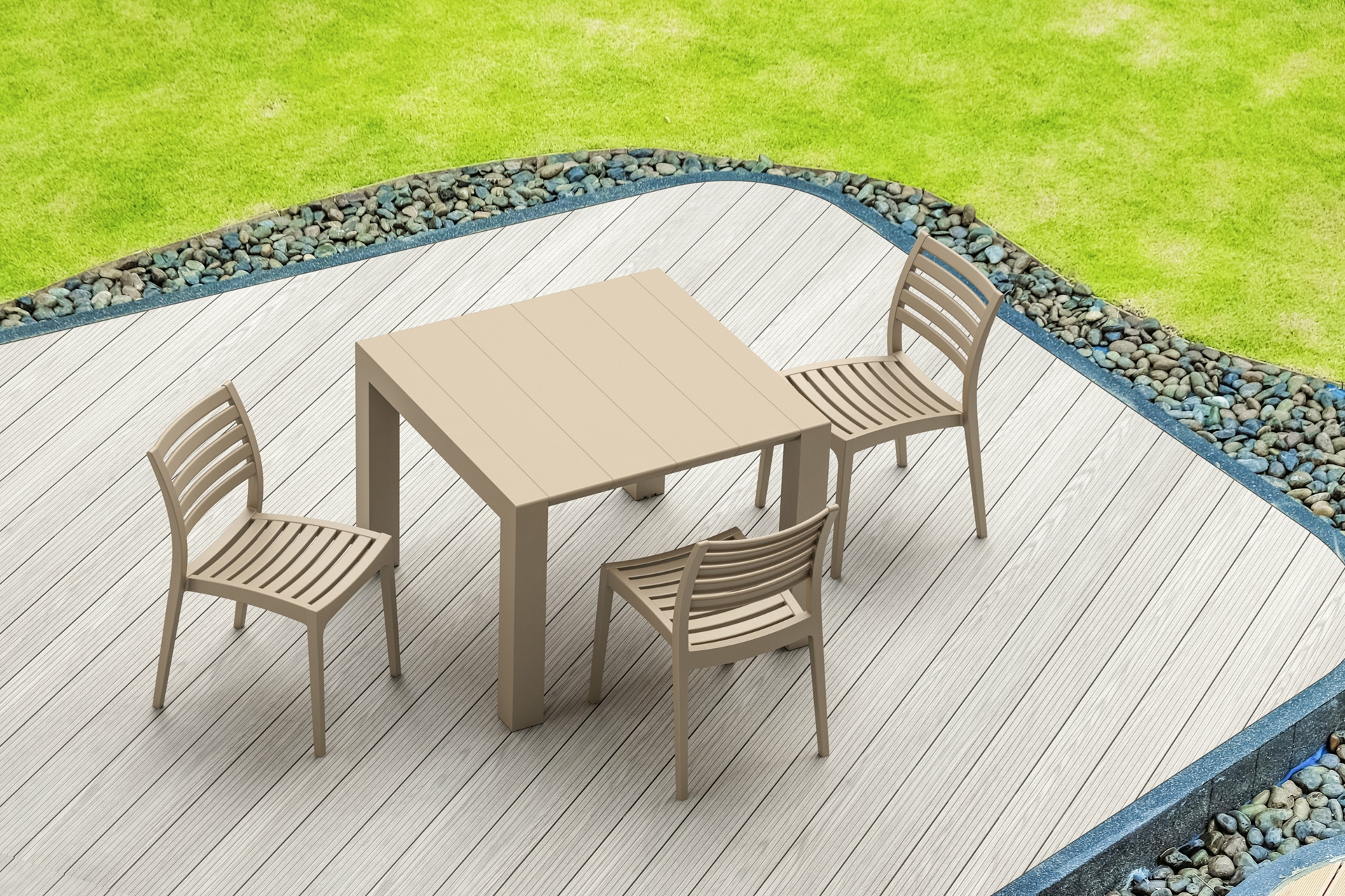 Stół Vegas 100+40 cm Black - rozkładany Stół Siesta Vegas 100+40 cm Black