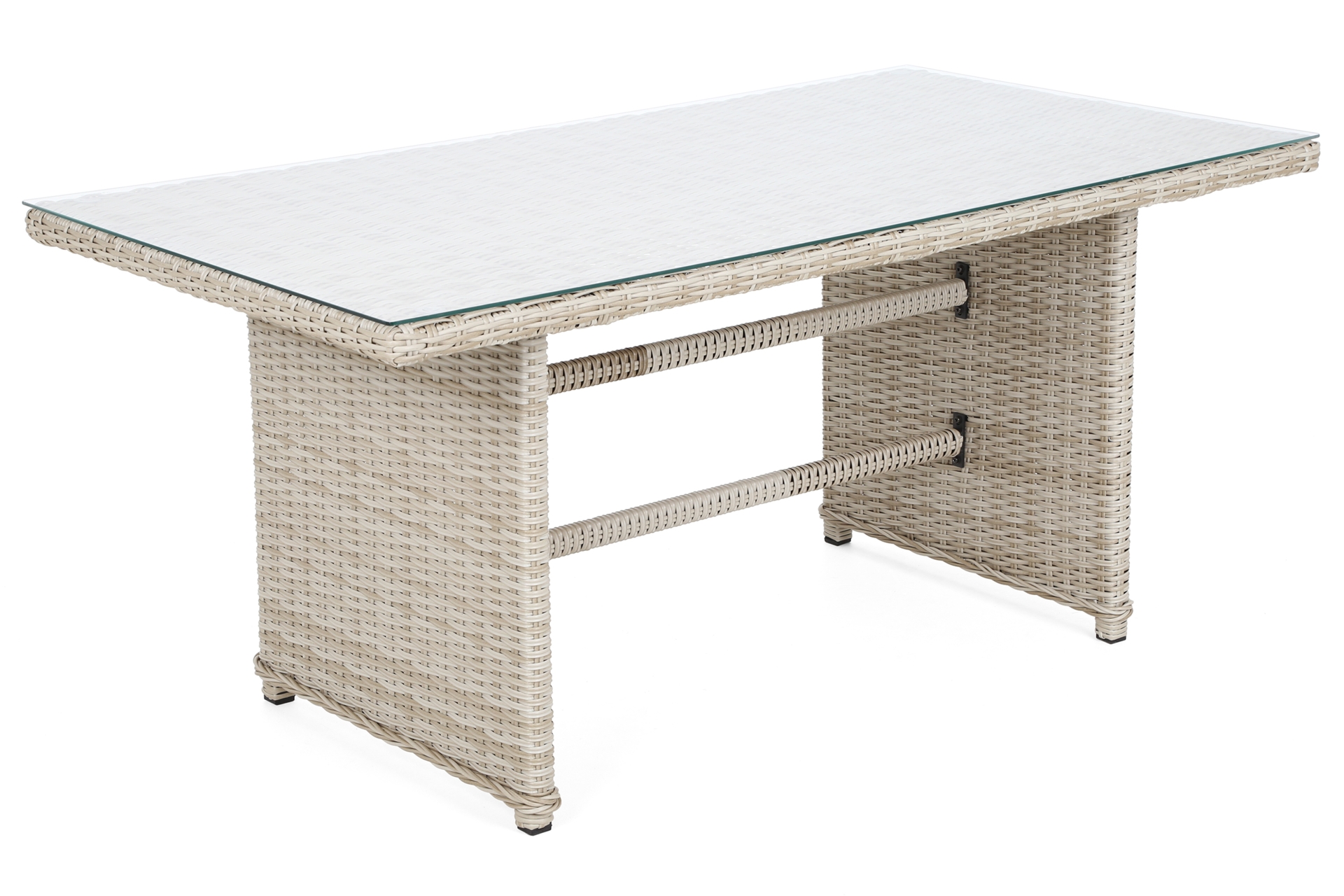 Meble ogrodowe technorattanowe Bergamo Beige / Beige Melange