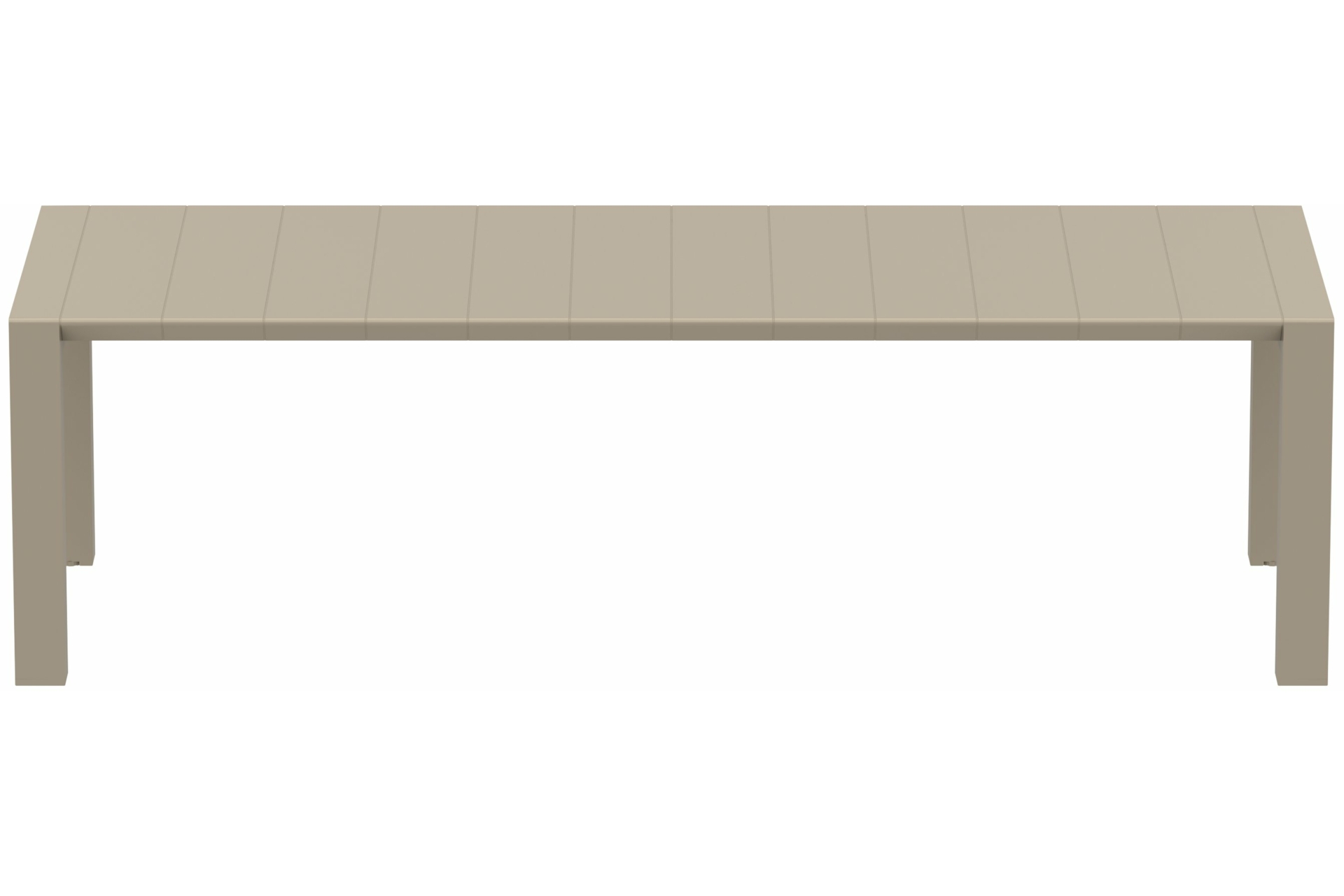 Stół Vegas 260+40 cm Taupe - rozkładany Stół Siesta Vegas 260+40 cm Taupe