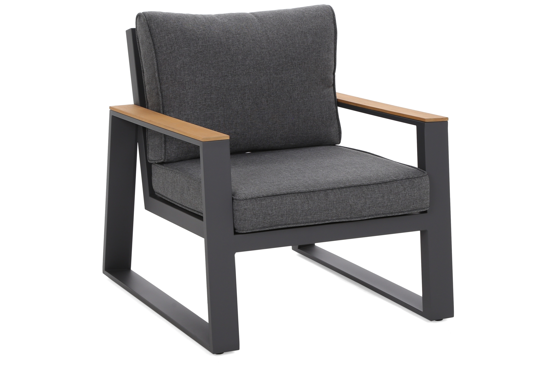 Meble ogrodowe aluminiowe Rimini Dark Grey / Grey Melange