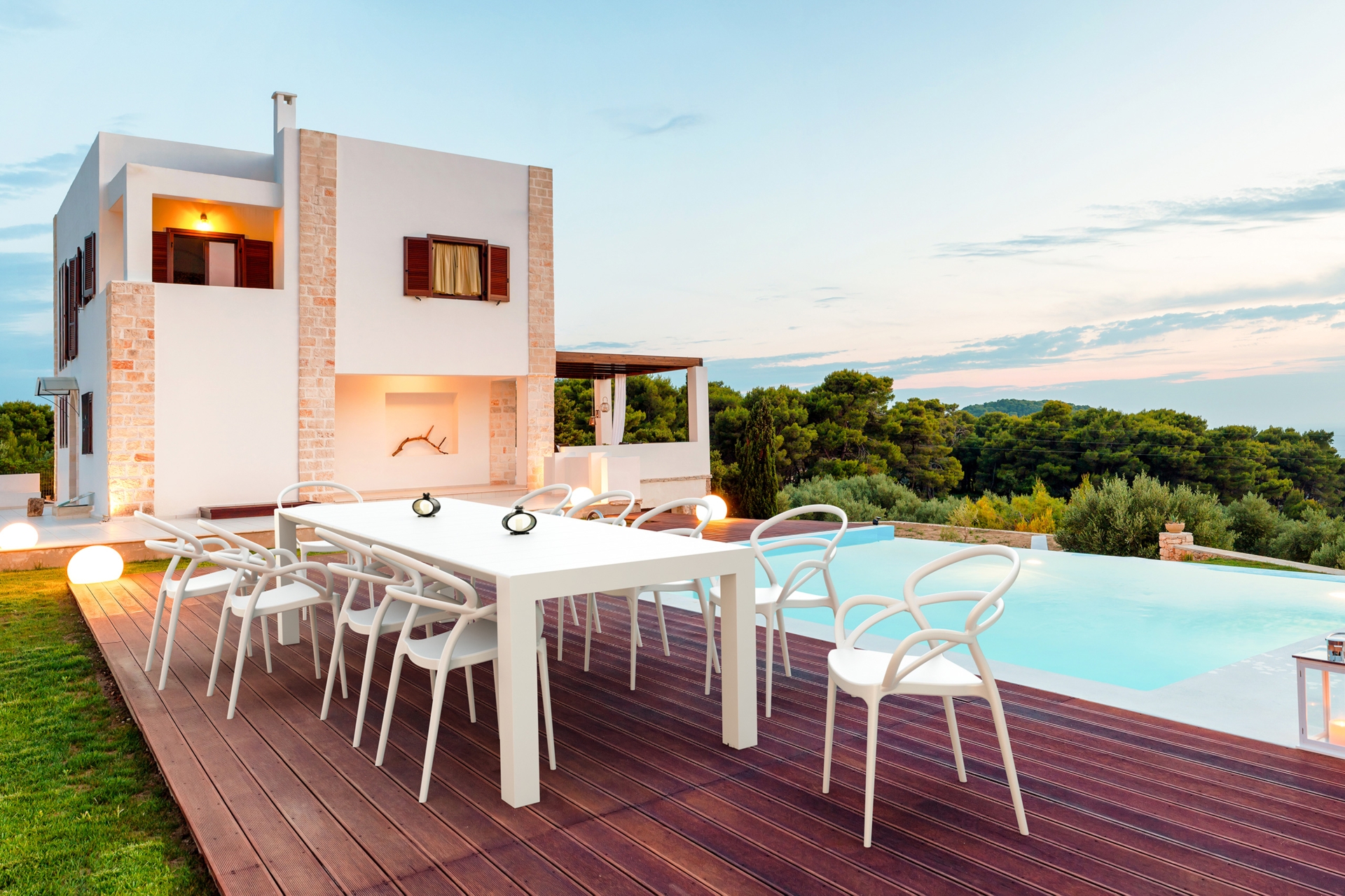 Stół Siesta Vegas 260+40 cm Black