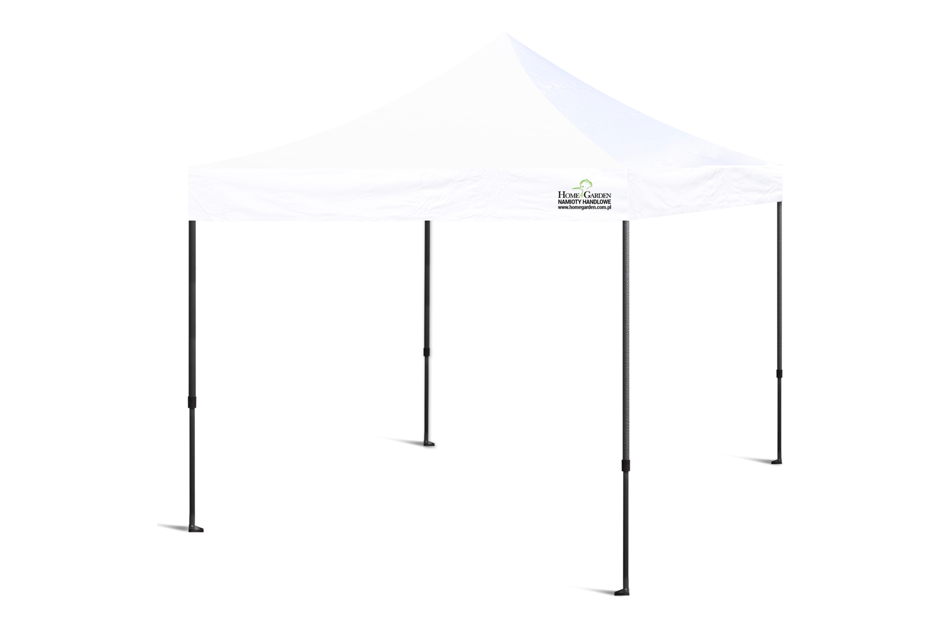 Namiot handlowy 300 x 300 cm biały