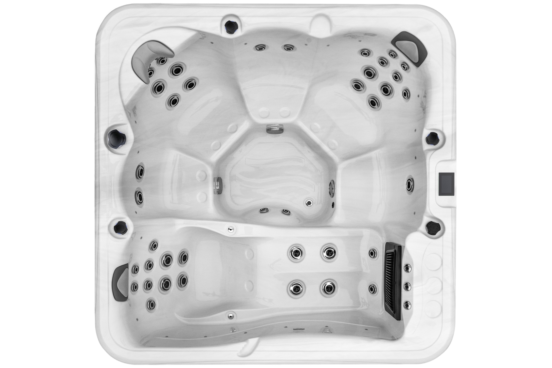 Wanna ogrodowa z hydromasażem Aquess Zenya 5102 6-osobowa