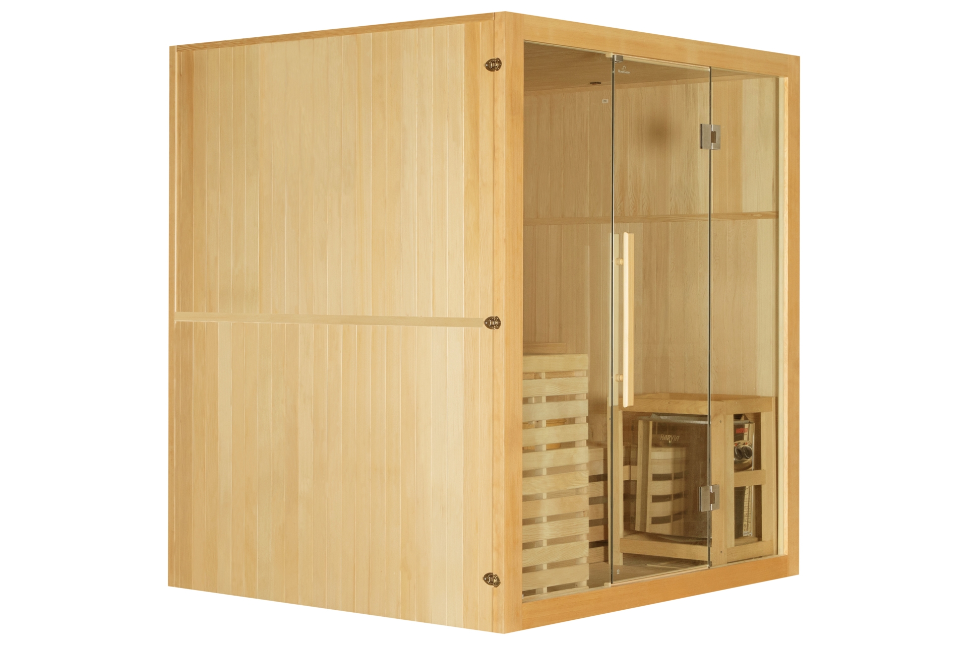 Sauna fińska Nordum Solea 4-osobowa naturalna II. gatunek