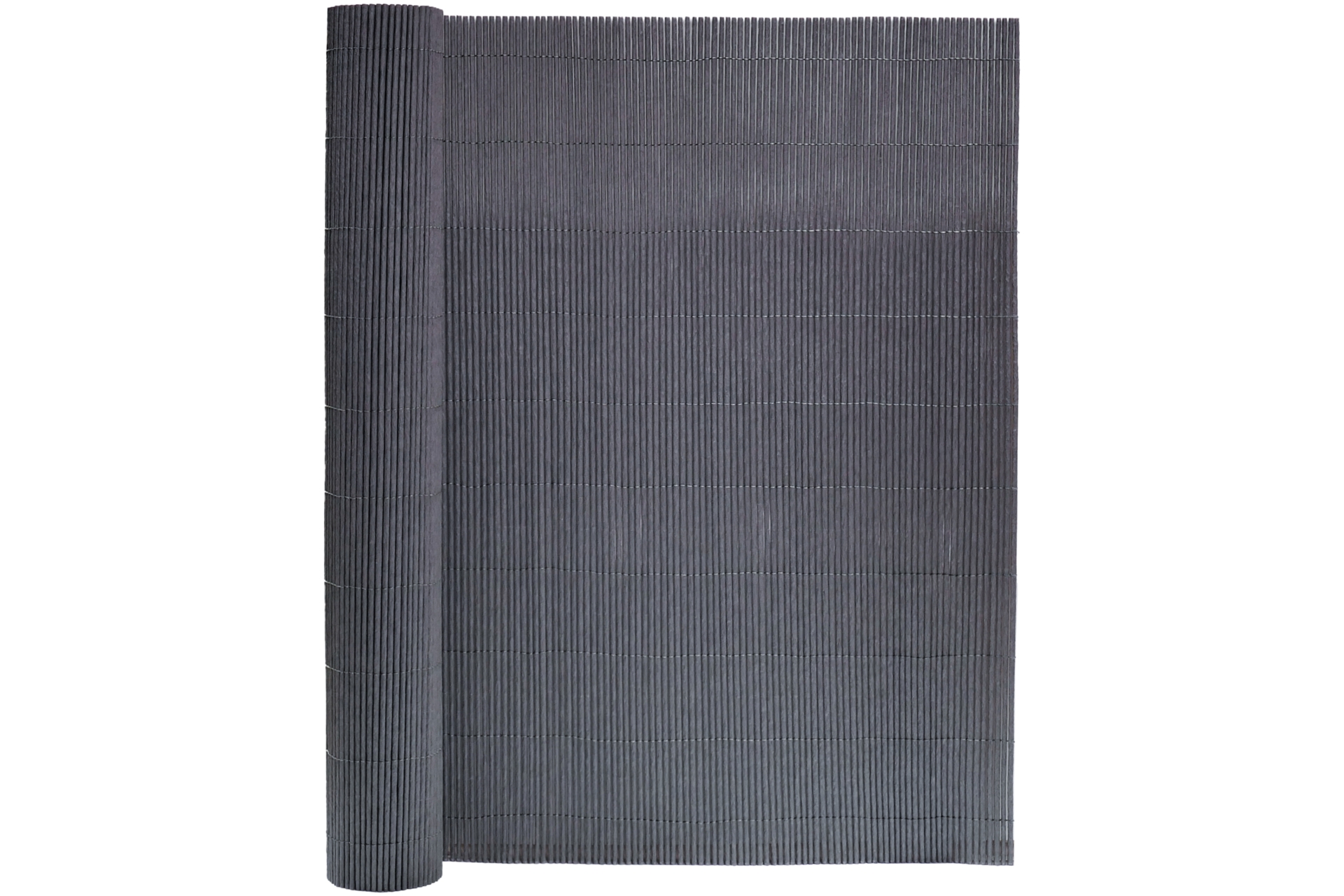 Mata wzmocniona PP+PE na ogrodzenie 1,5 x 25 m szara