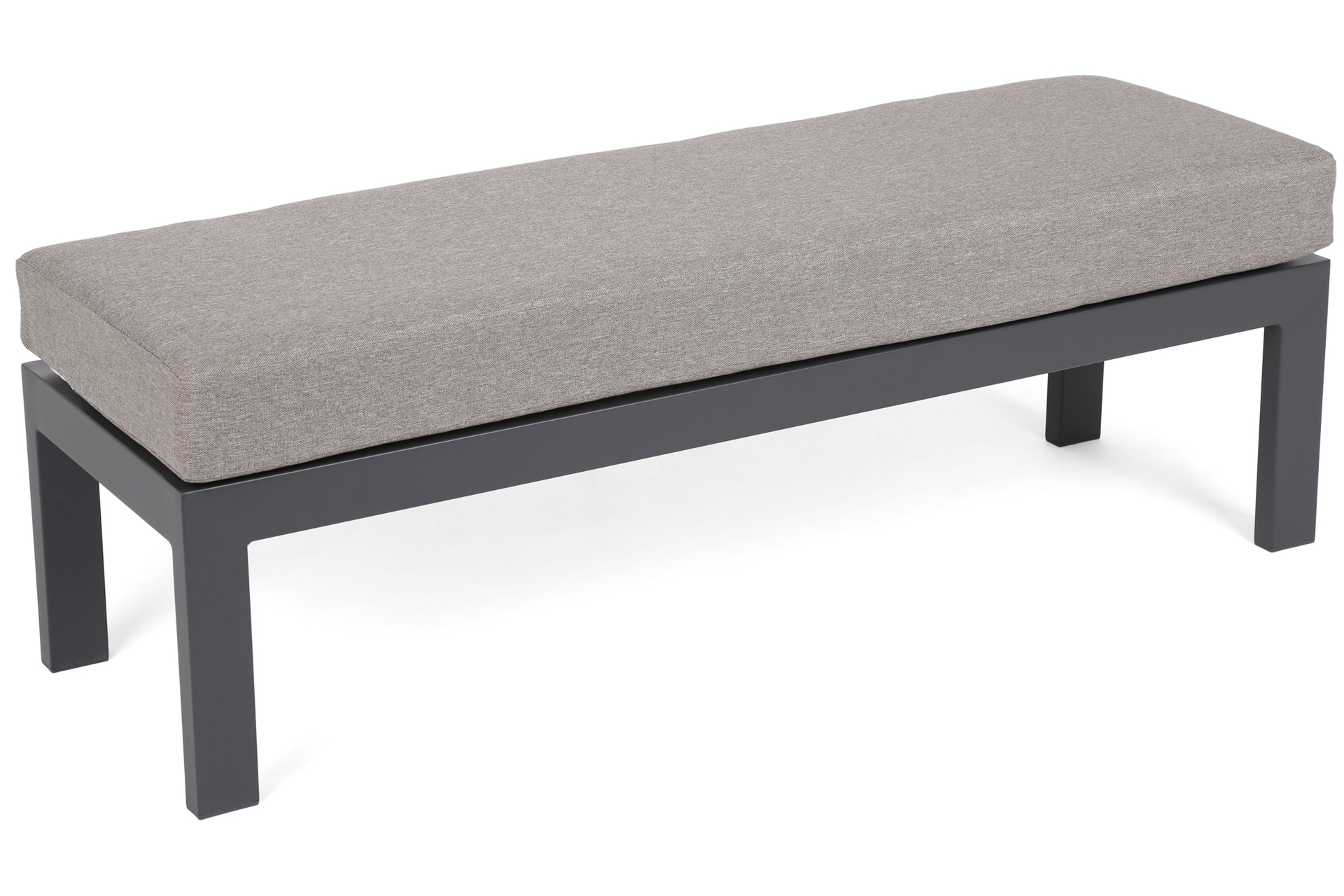 Narożne meble ogrodowe aluminiowe Galapagos Grey / Taupe