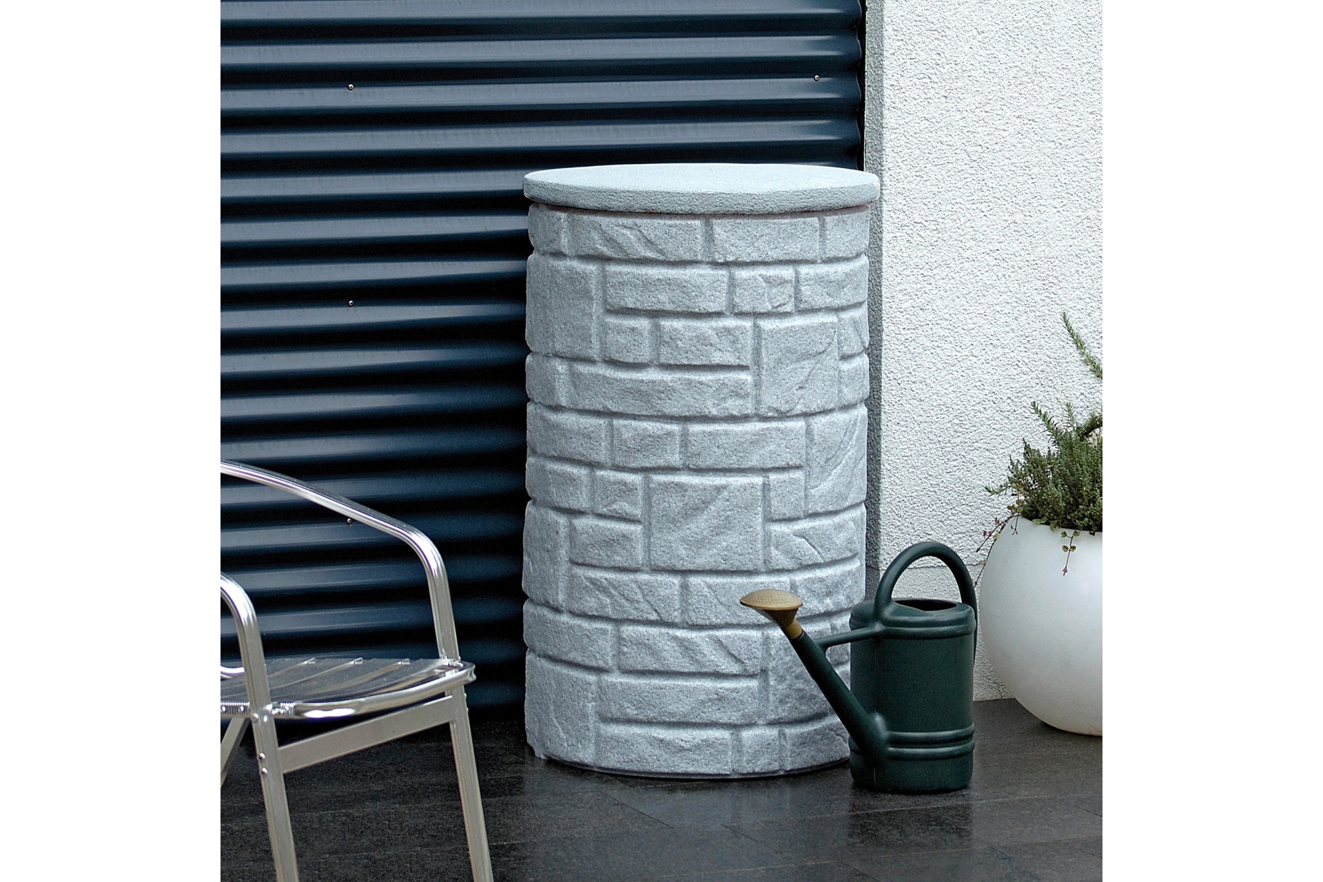 Zbiornik na deszczówkę MPI Arcado 230 l granitowy