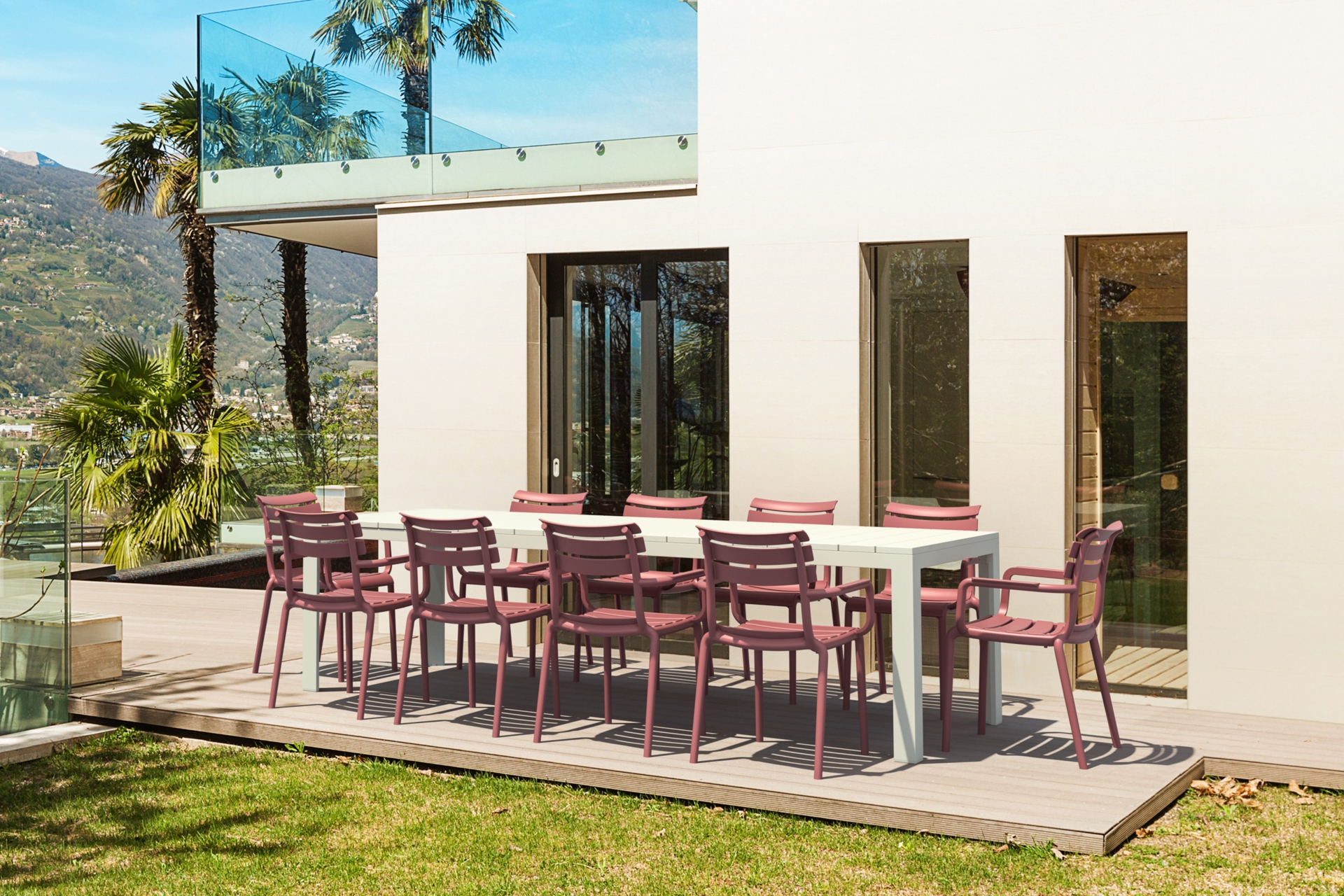 Krzesło Siesta Paris czarne z polipropylenu Krzesło Siesta Paris Black