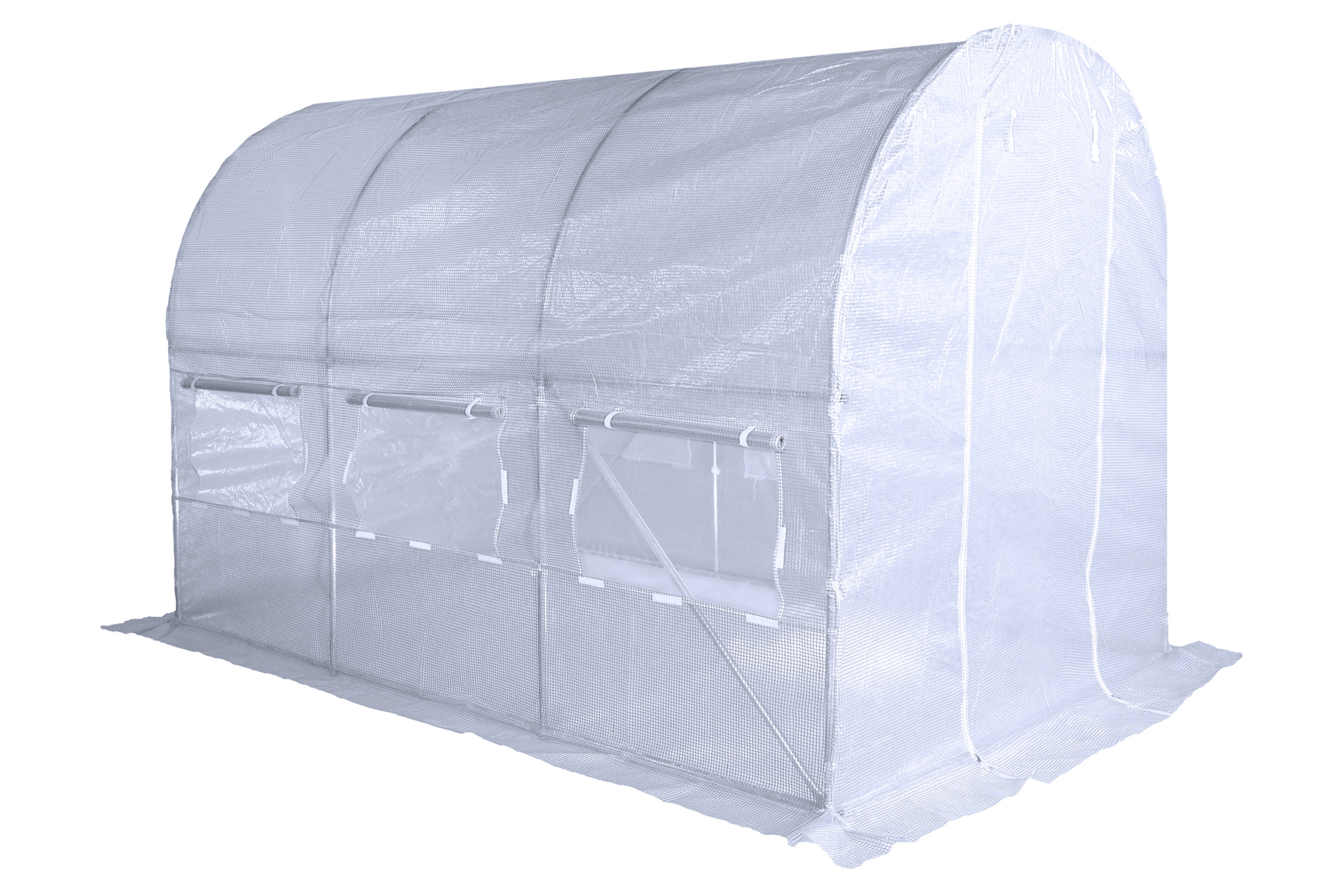 Tunel foliowy 2x3 m wzmocniony biały