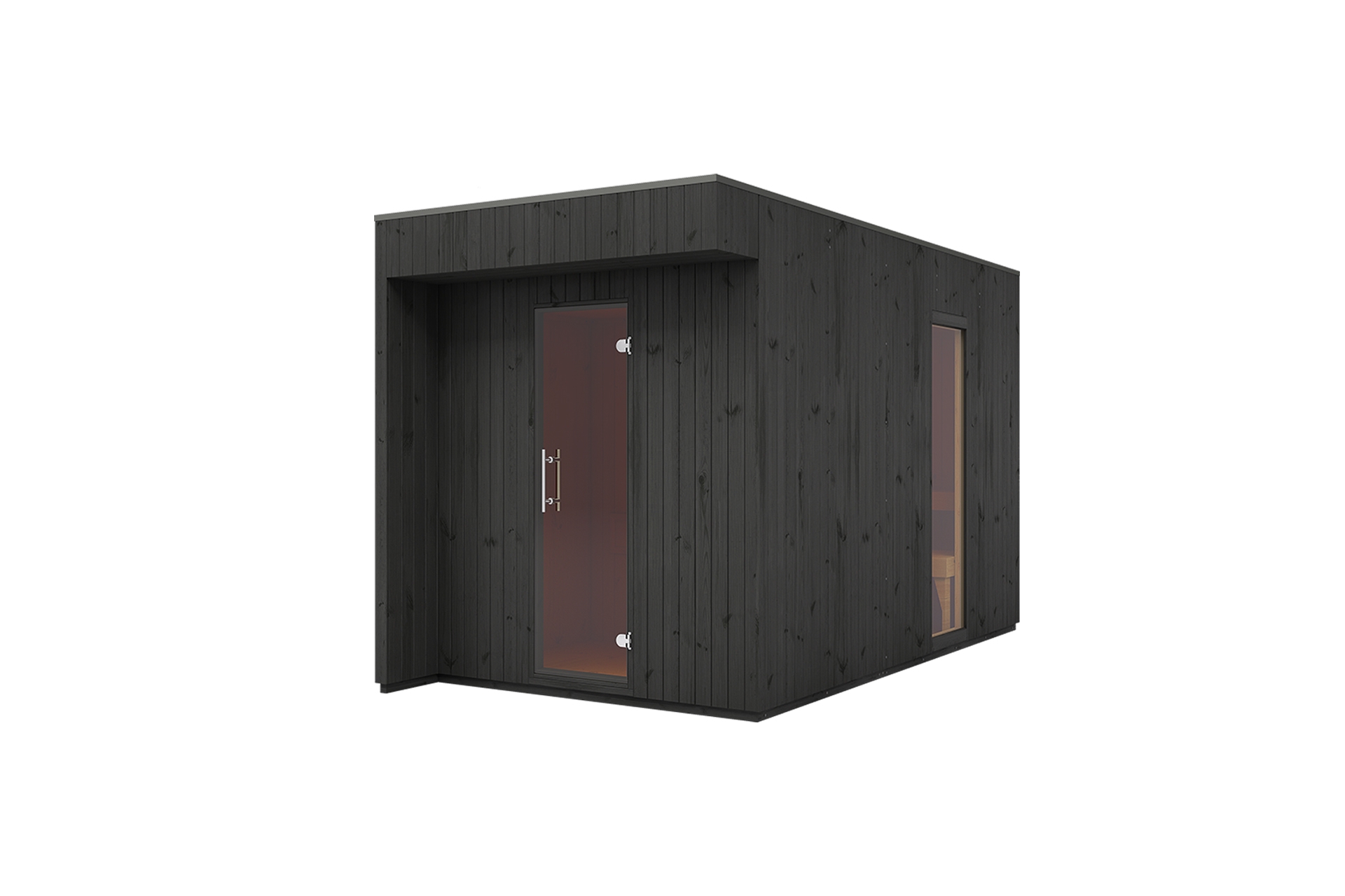 Sauna fińska zewnętrzna Musta Sauna fińska zewnętrzna Megiw Musta
