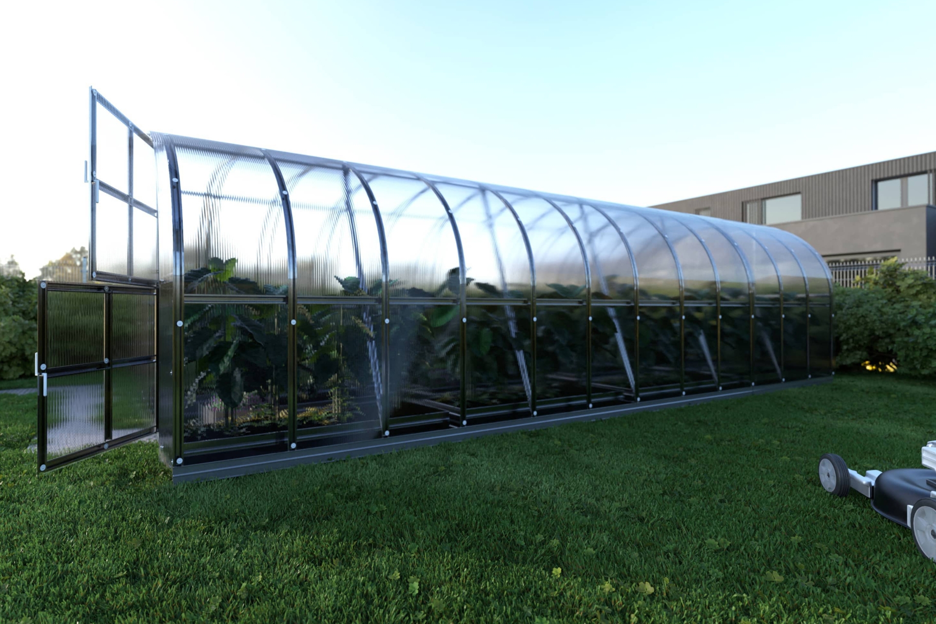 Szklarnia ogrodowa z poliwęglanu Terplant Comfort Plus 3x8 m