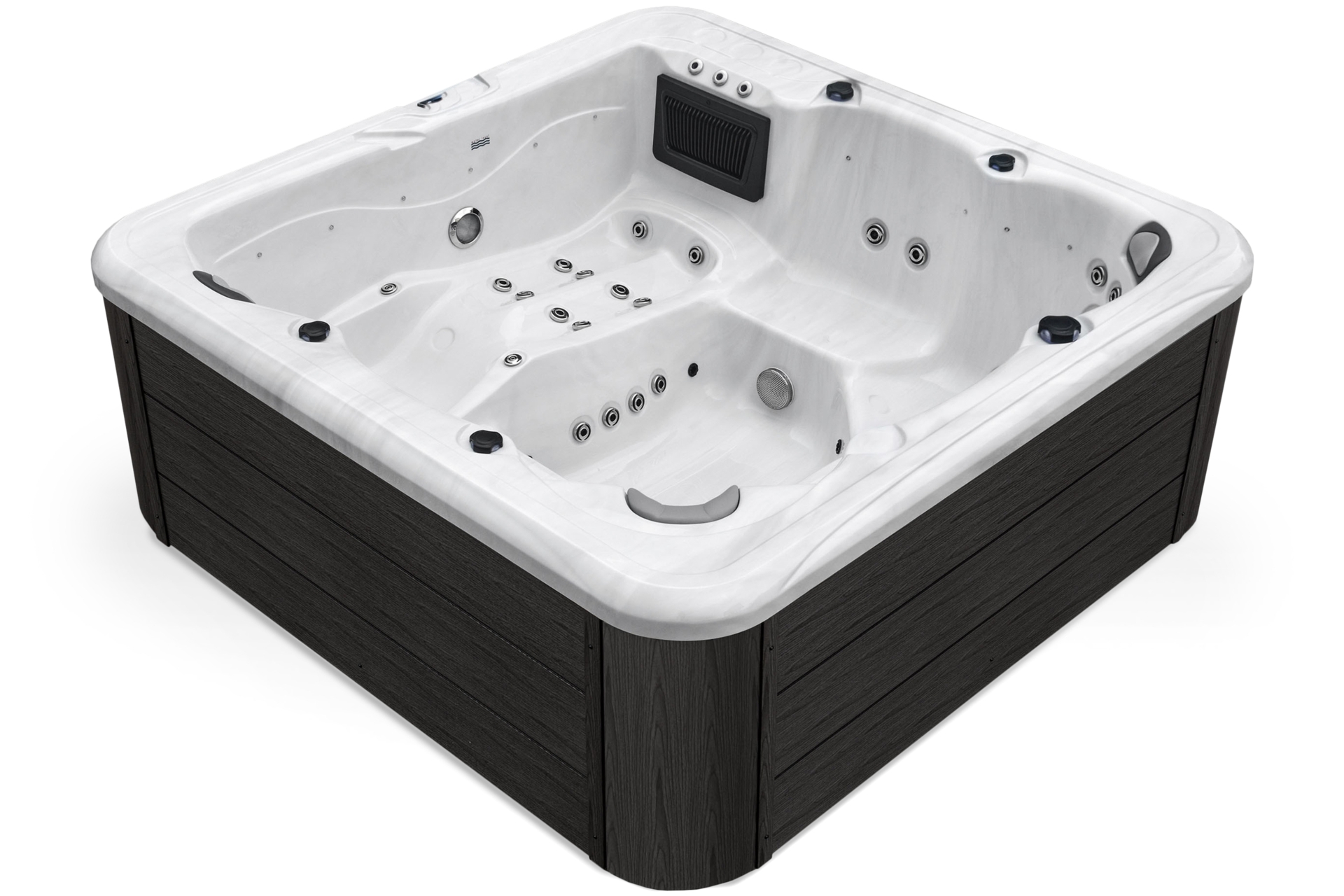 Wanna ogrodowa z hydromasażem Aquess Zenya 7102 6-osobowa