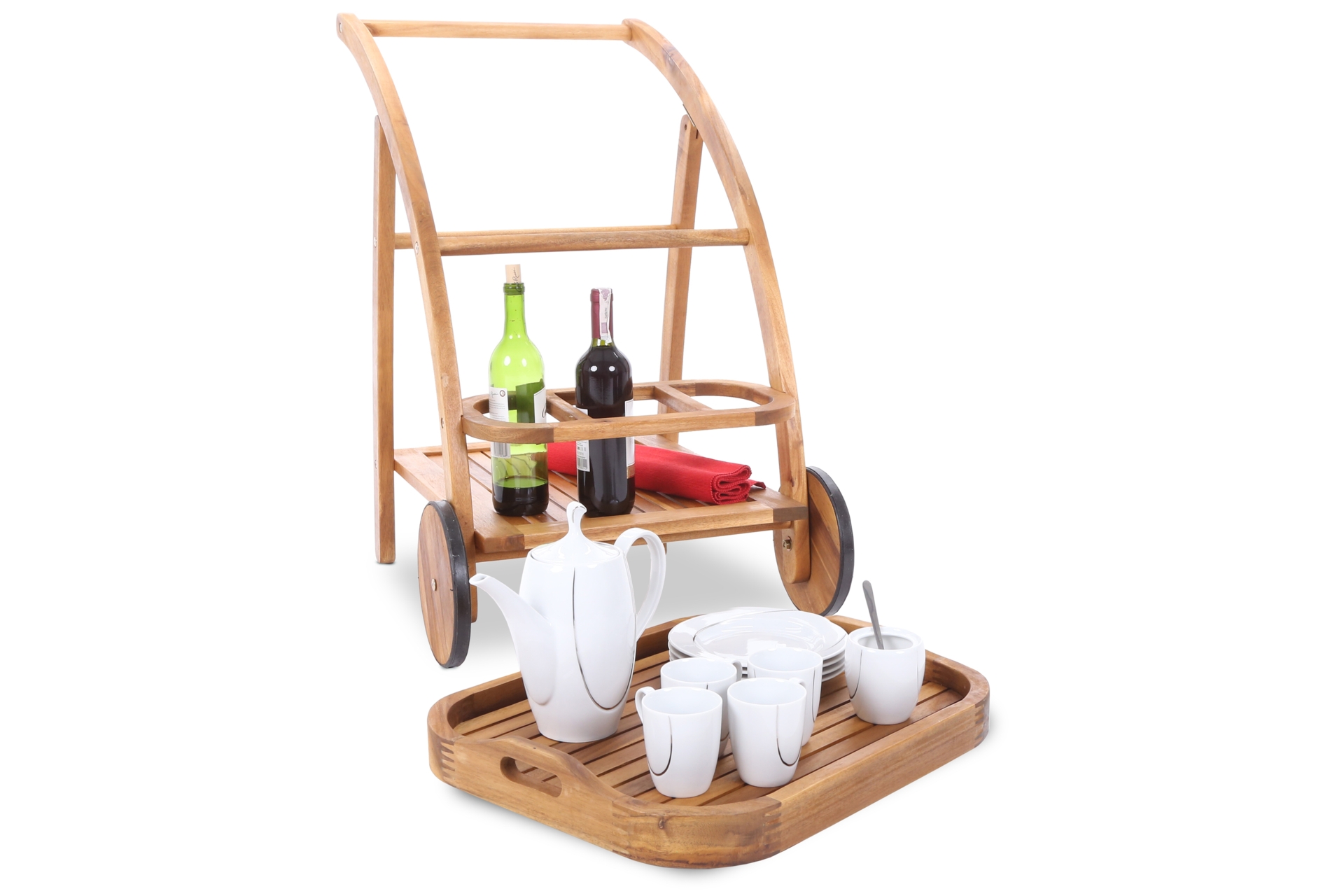 Barek ogrodowy drewniany Akacja