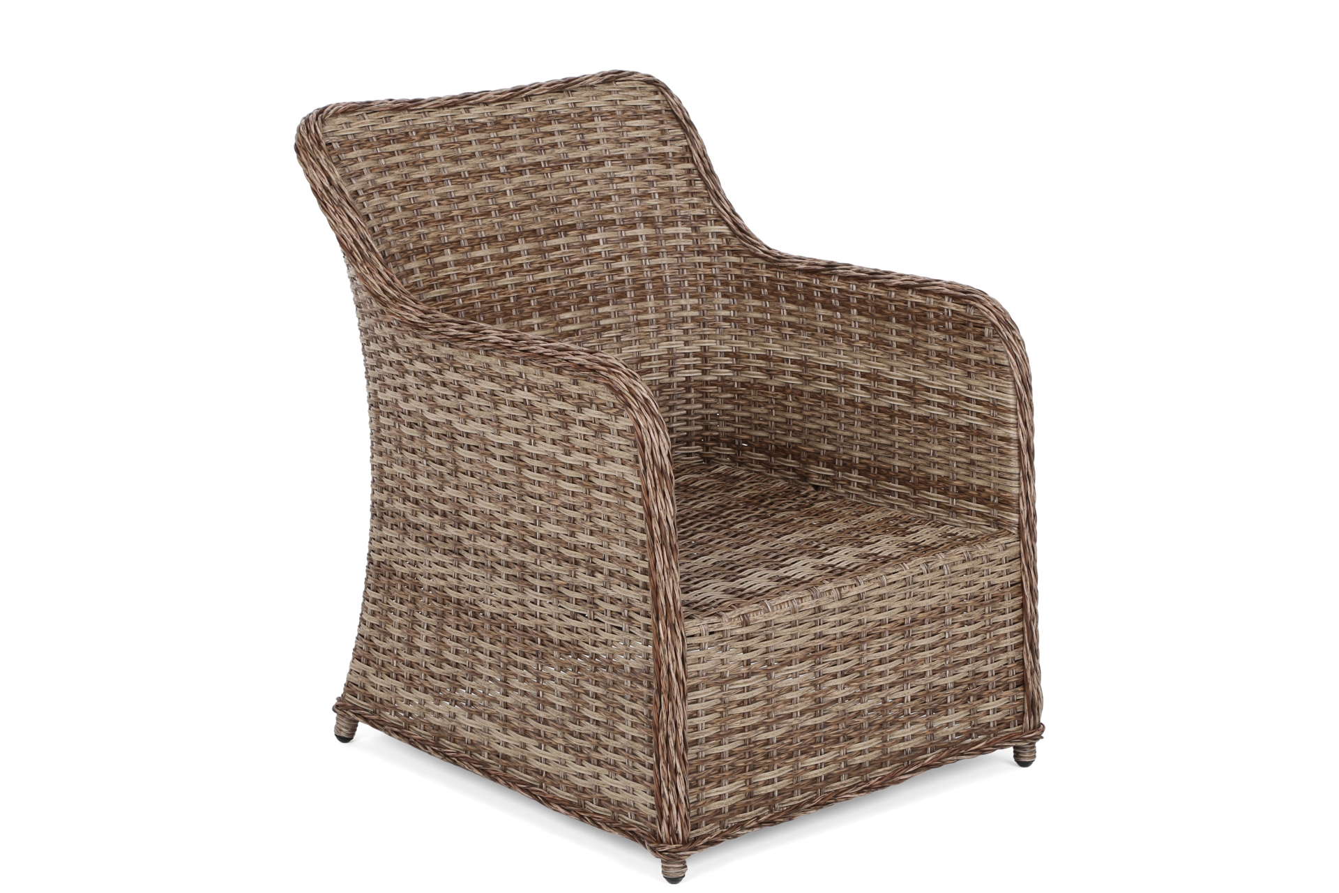 Narożny zestaw mebli ogrodowych Bergamo Ginger / Brown Melange