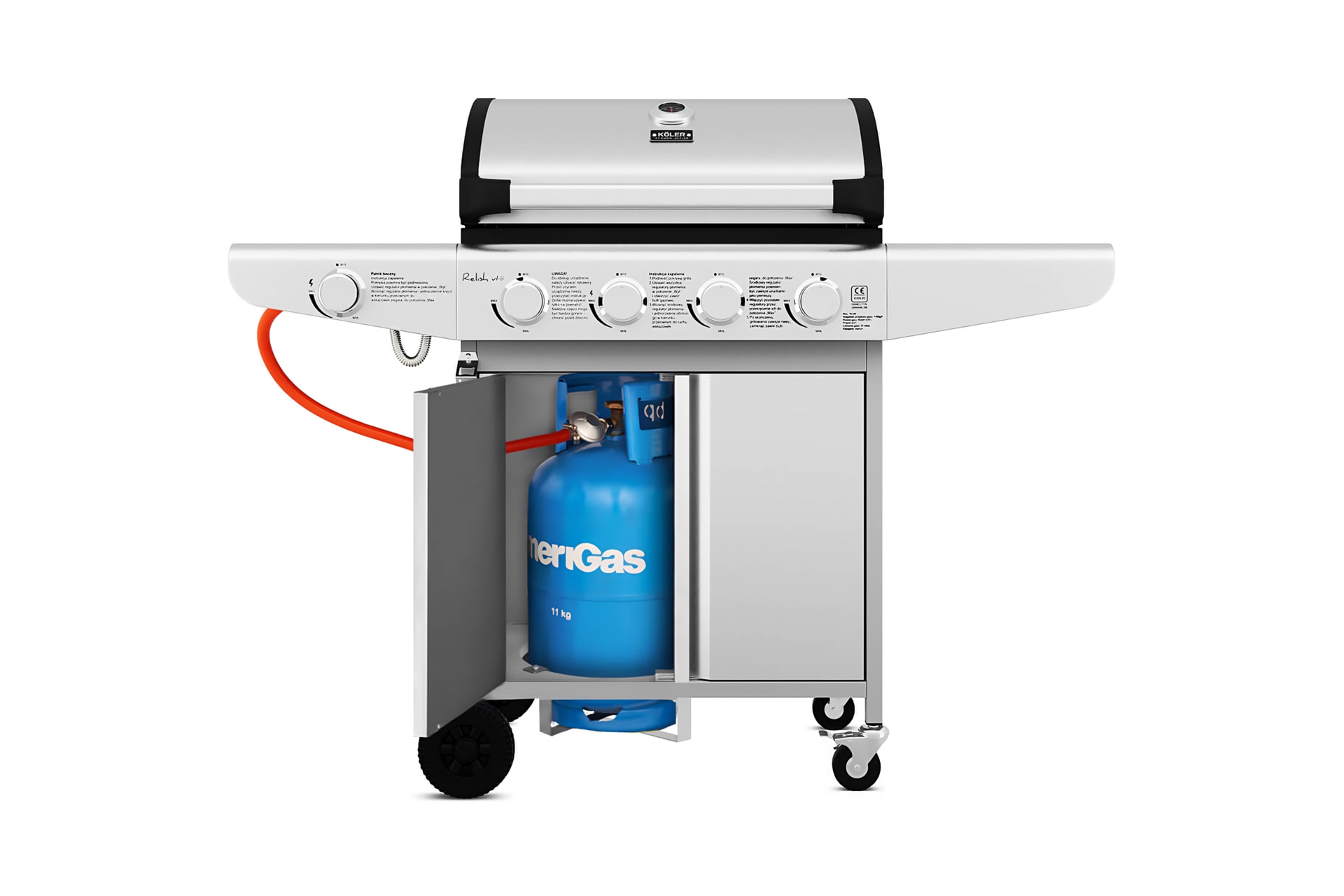 Grill gazowy Köler Relish V1 Silver