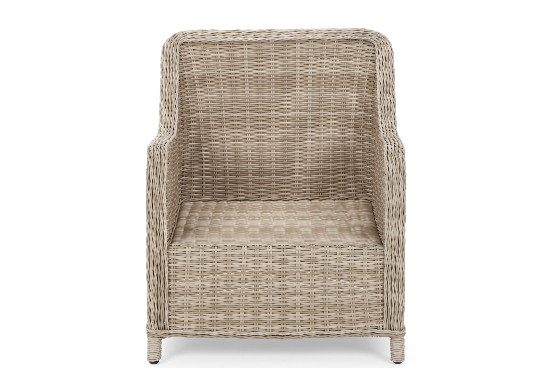 Narożne meble ogrodowe technorattanowe Windsor Beige / Beige Melange