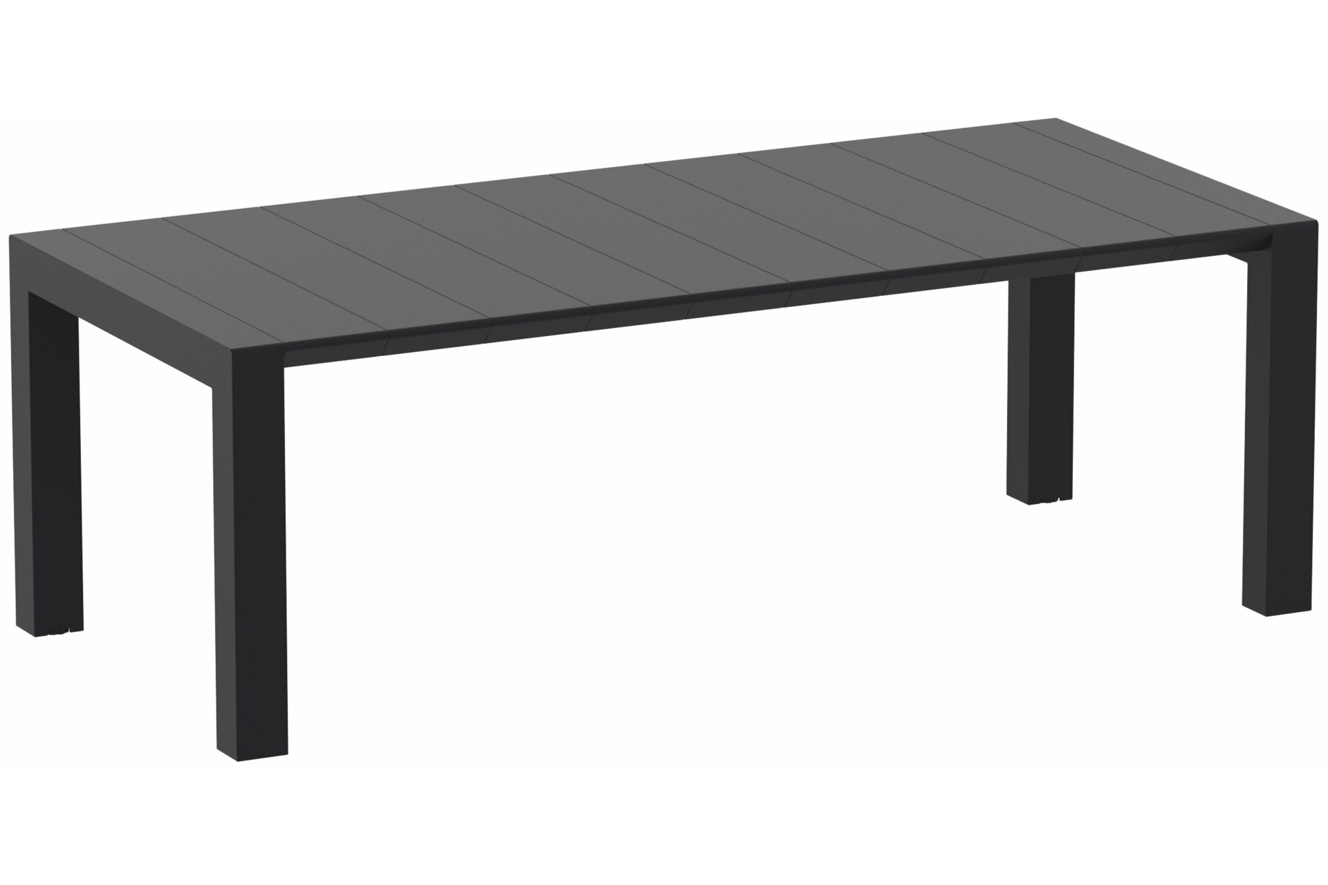 Stół Siesta Vegas 180+40 cm Black