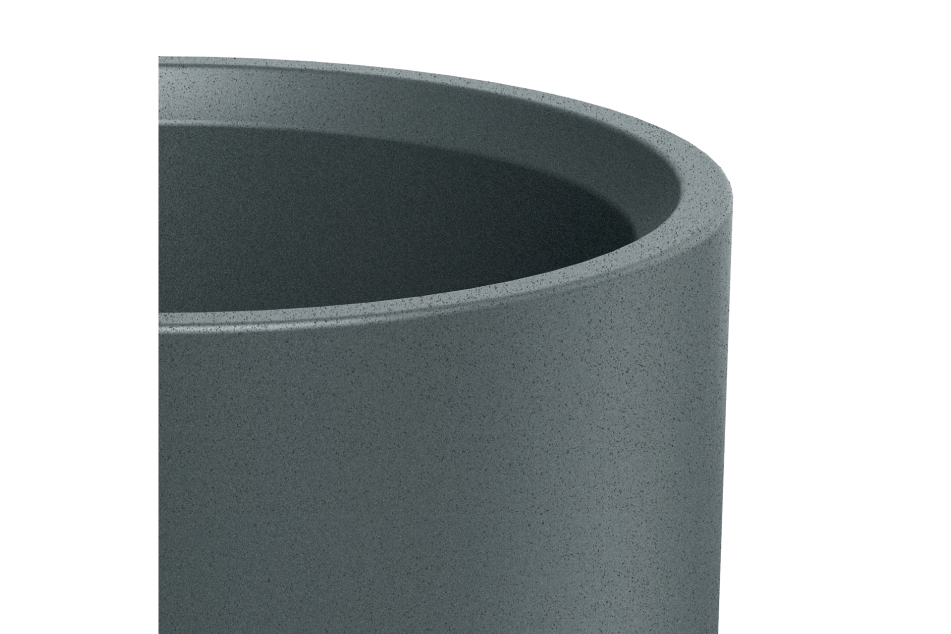 Donica ogrodowa Molta Grail Midl Graphite 19 l