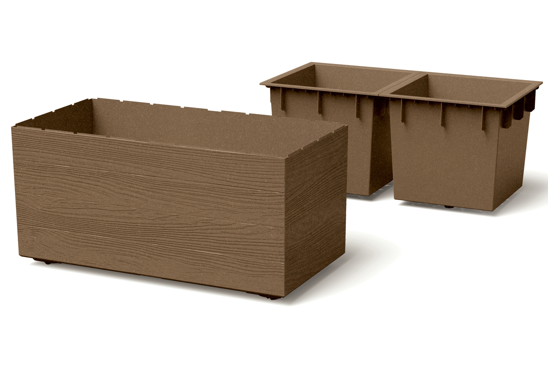 Donica ogrodowa Madera Case Eco Wood Eco Naturo 63 l