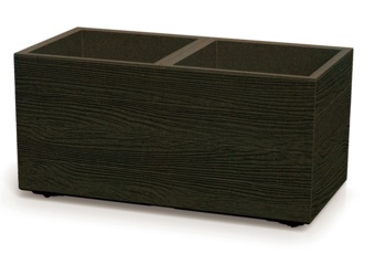 Donica ogrodowa Madera Case Eco Wood Eco Caffee 63 l