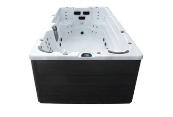 Basen ogrodowy z przeciwprądem i hydromasażem Hanscraft Odin 450 x 228 cm - całoroczny - 63 dysze Basen ogrodowy z przeciwprądem i hydromasażem Hanscraft Odin 450 x 228 cm