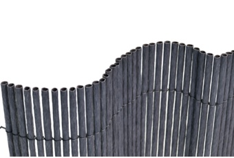 Mata wzmocniona PP+PE na ogrodzenie 1,5 x 25 m szara