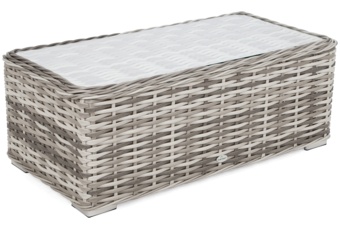 Meble ogrodowe technorattanowe Foggia Light Grey / Grey Melange