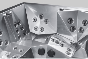 Wanna ogrodowa z hydromasażem Hanscraft Diamond