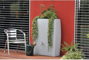 Zbiornik na deszczówkę MPI Noblesse 275 l - granit - na wodę deszczową Zbiornik na deszczówkę MPI Noblesse 275 l granitowy