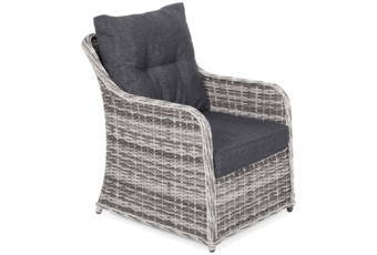 Meble ogrodowe technorattanowe Bergamo Light Grey / Grey Melange