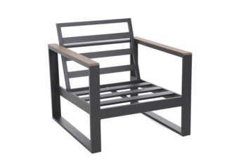 Meble ogrodowe aluminiowe Sorrento Polywood Grey / Grey Melange