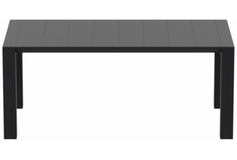 Stół Siesta Vegas 180+40 cm Black