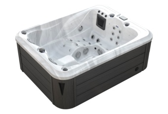 Wanna ogrodowa z hydromasażem Aquess Nevara 2752 3-osobowa