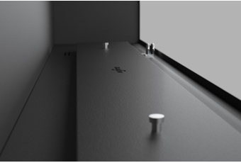 Biokominek nowoczesny Infire Inecco czarny Biokominek Infire Inecco czarny